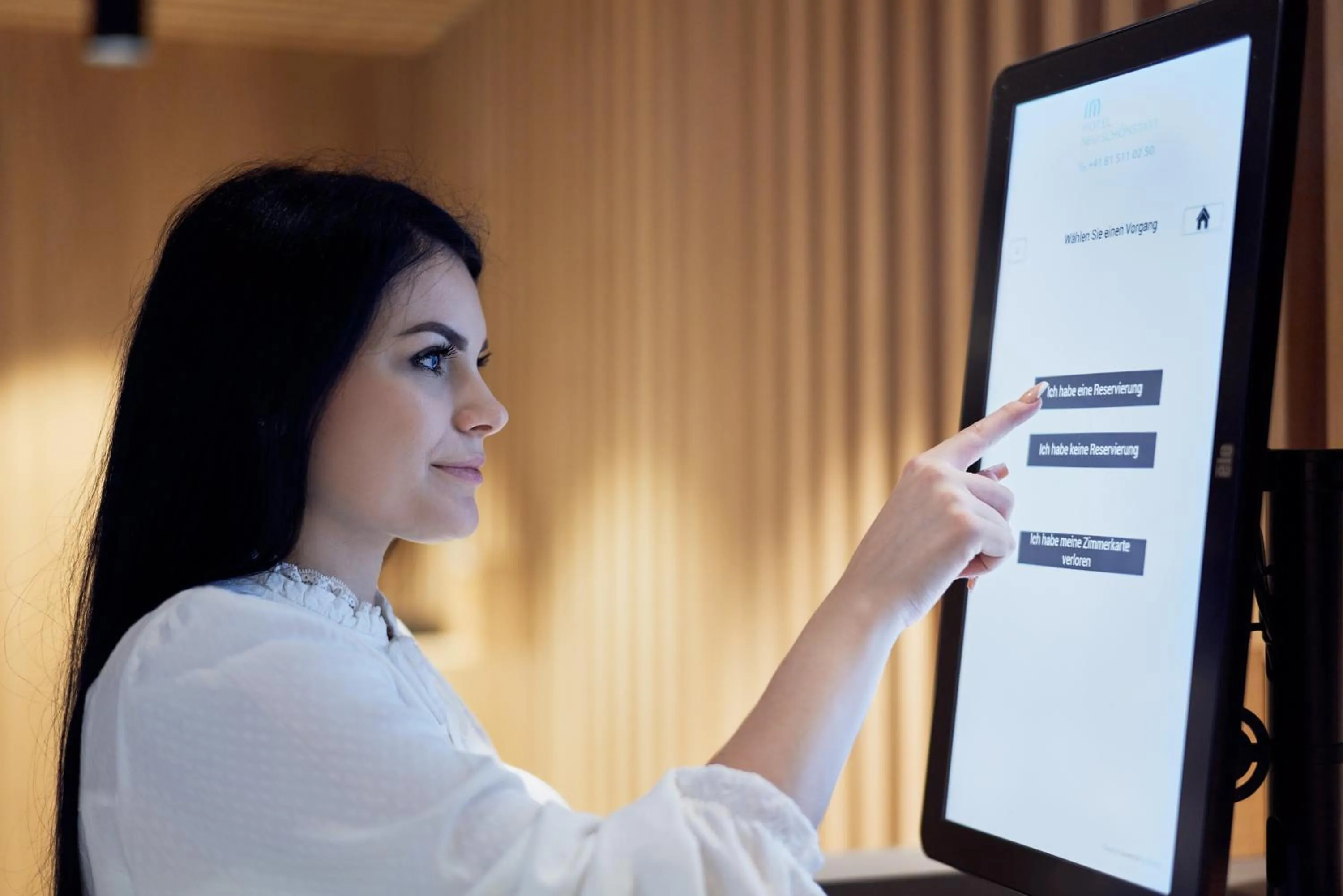 Lobby or reception in Hotel Neu-Schönstatt