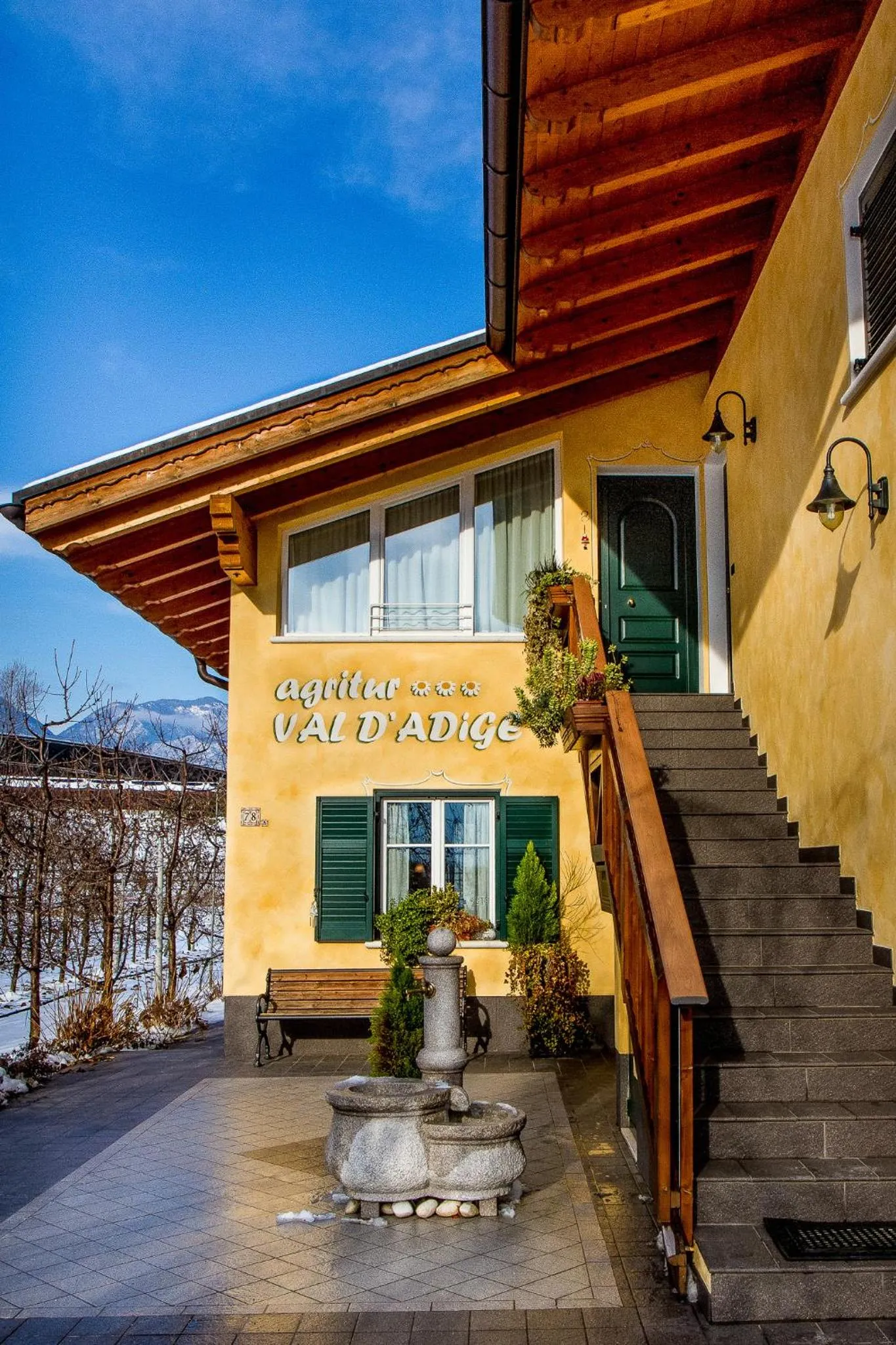 Facade/entrance in Agritur Val d'Adige
