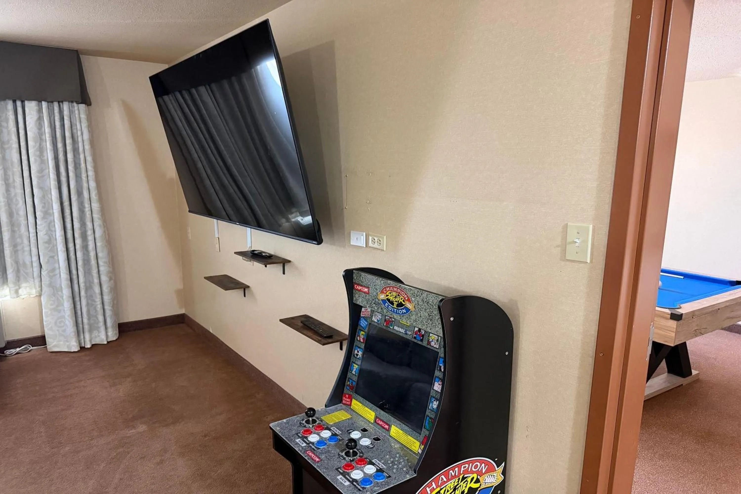 Game Room in Super 8 by Wyndham Fort St. John BC