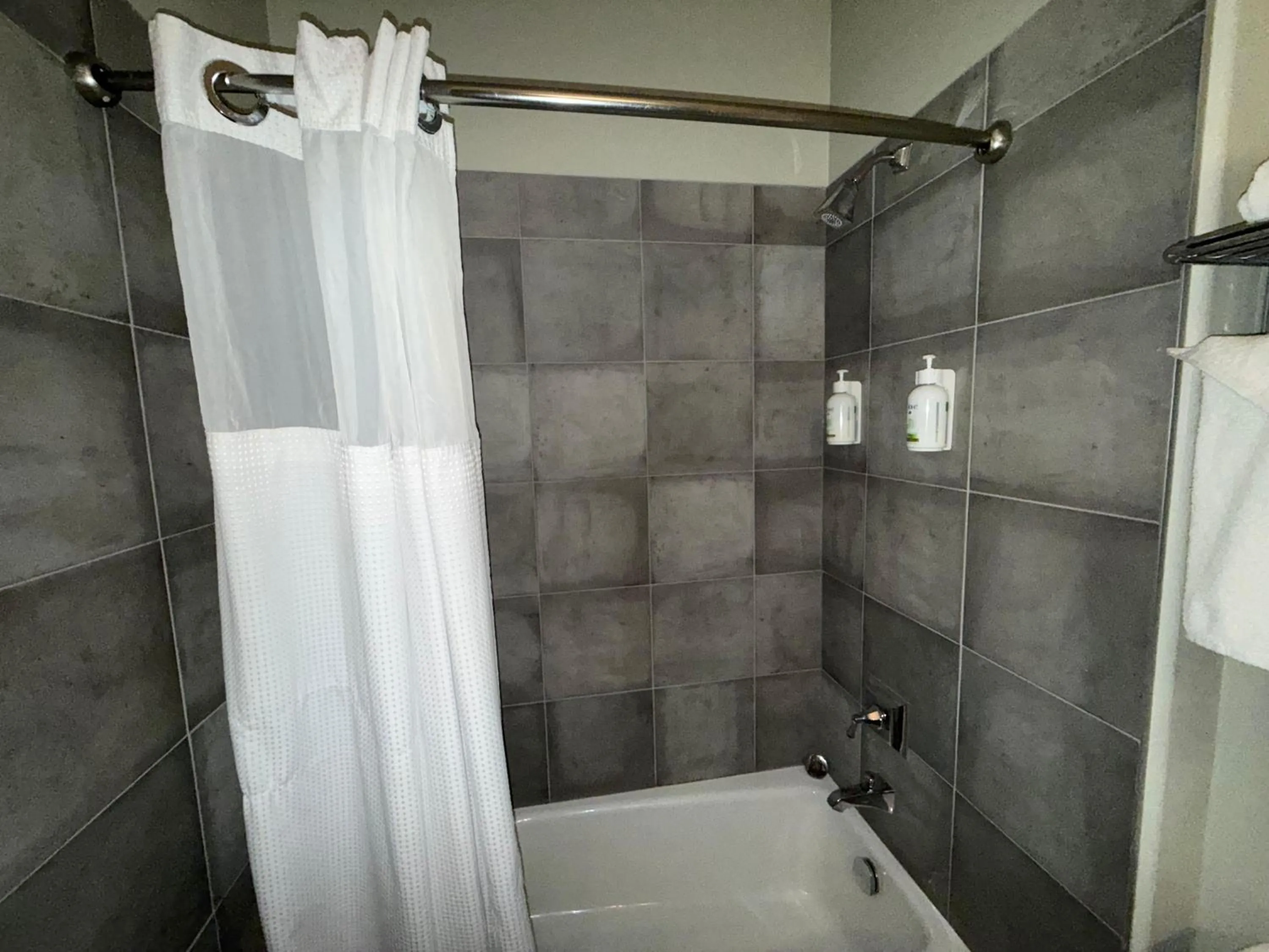 Bathroom in Super 8 by Wyndham Fort St. John BC