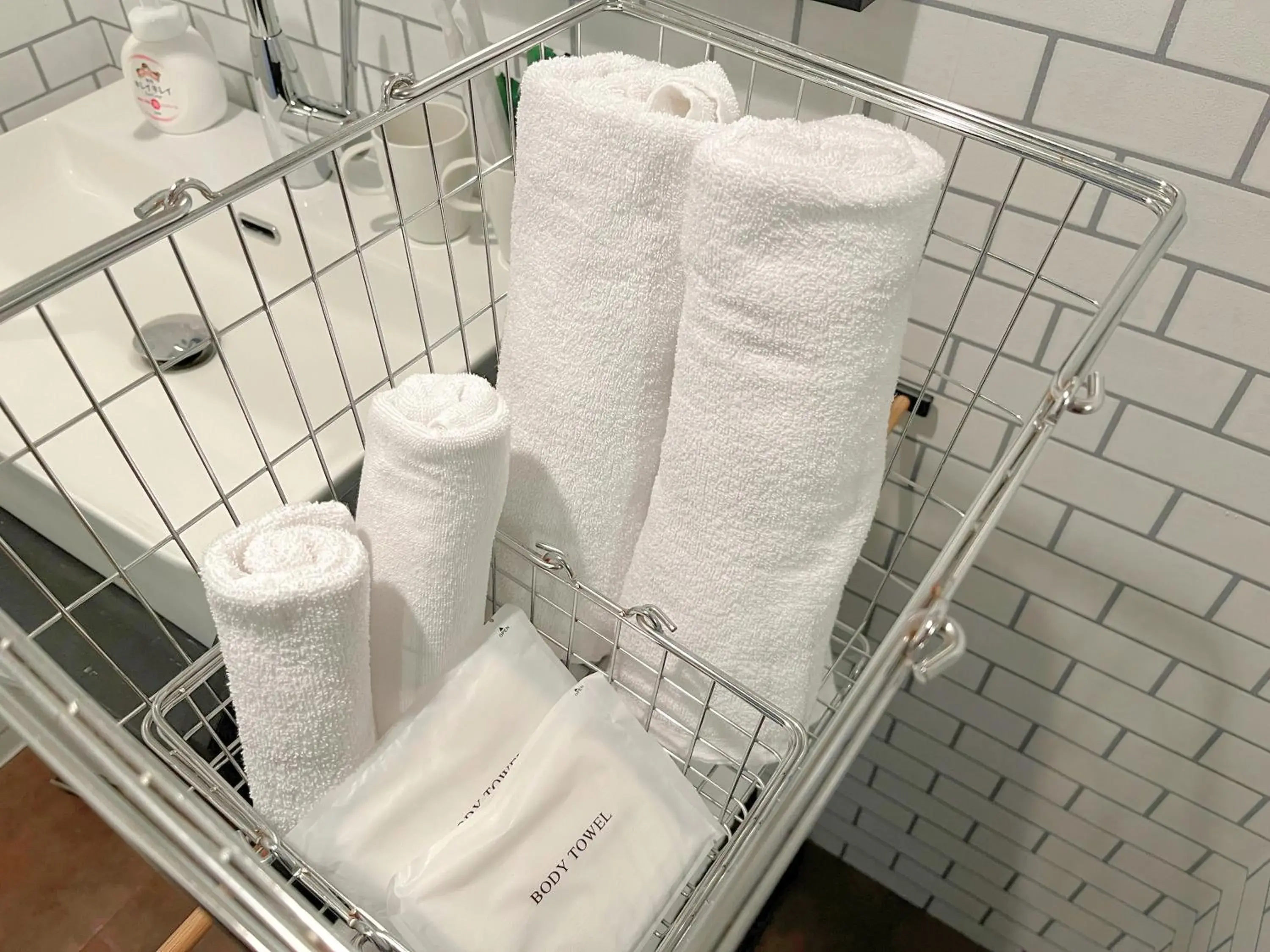 towels in Book Tea Bed SHINJUKU-GYOEN towels in Book Tea Bed SHINJUKU-GYOEN