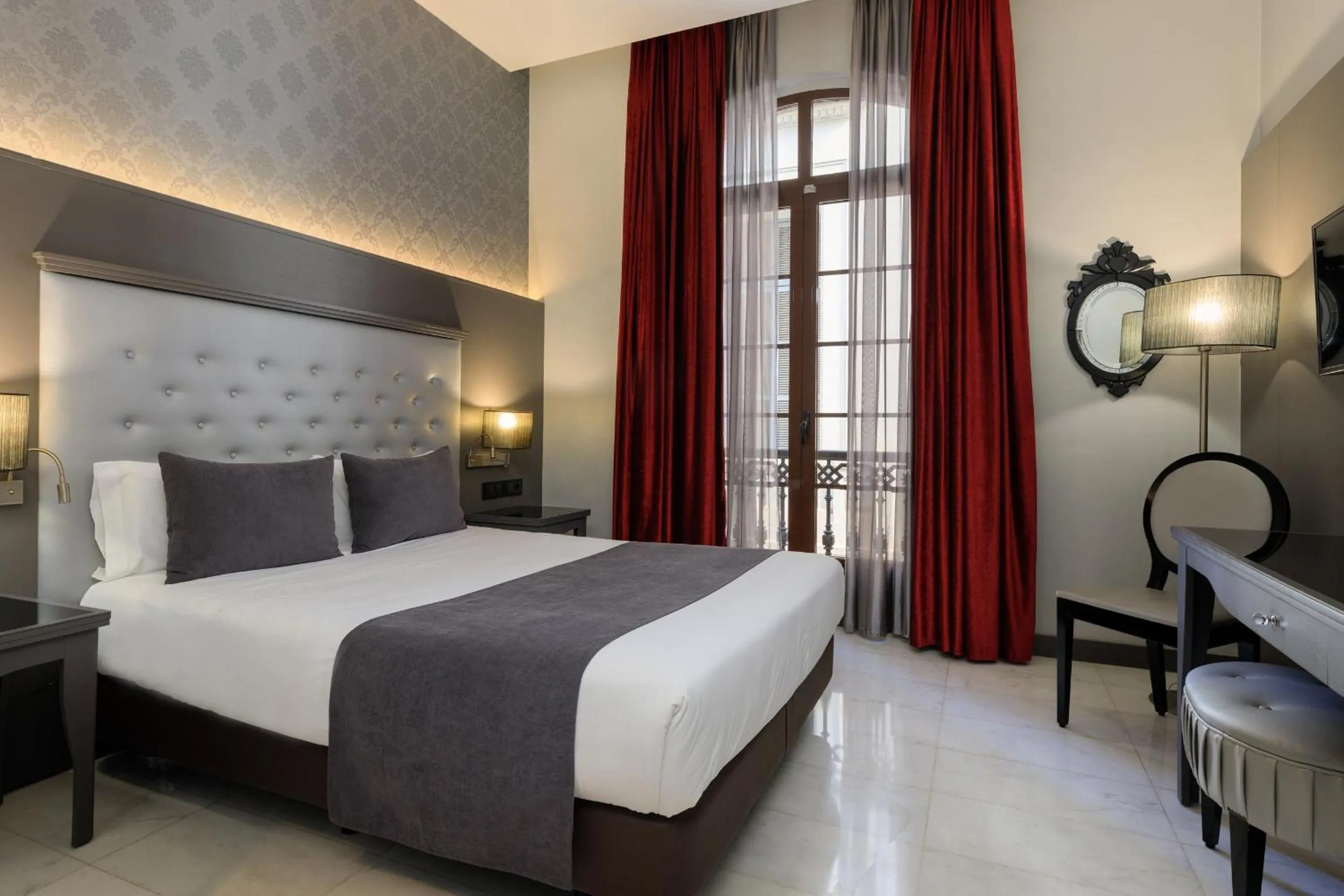 Bed in Hotel Ciutadella Barcelona