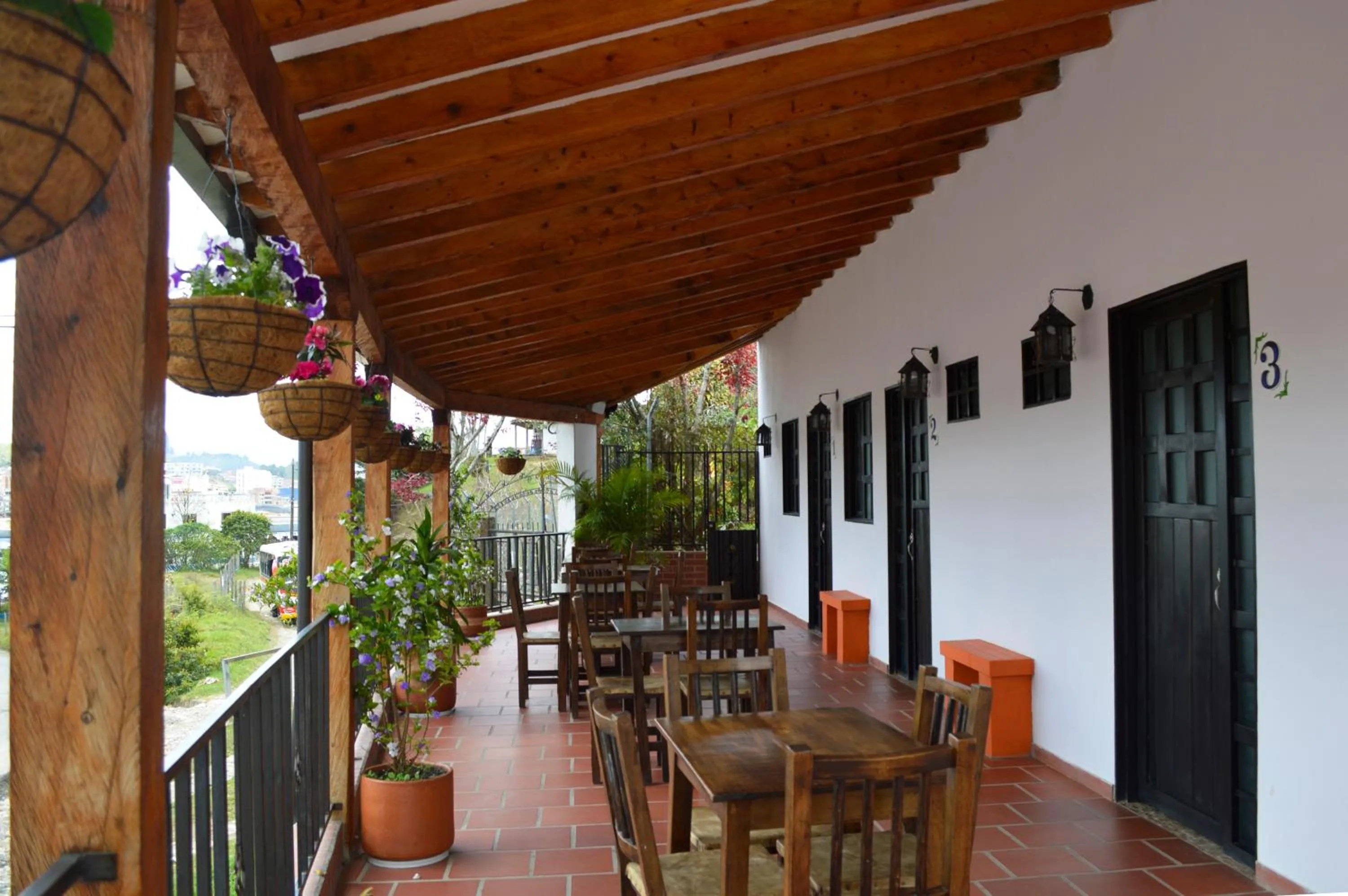 Lounge or bar in Balcones de la Casona