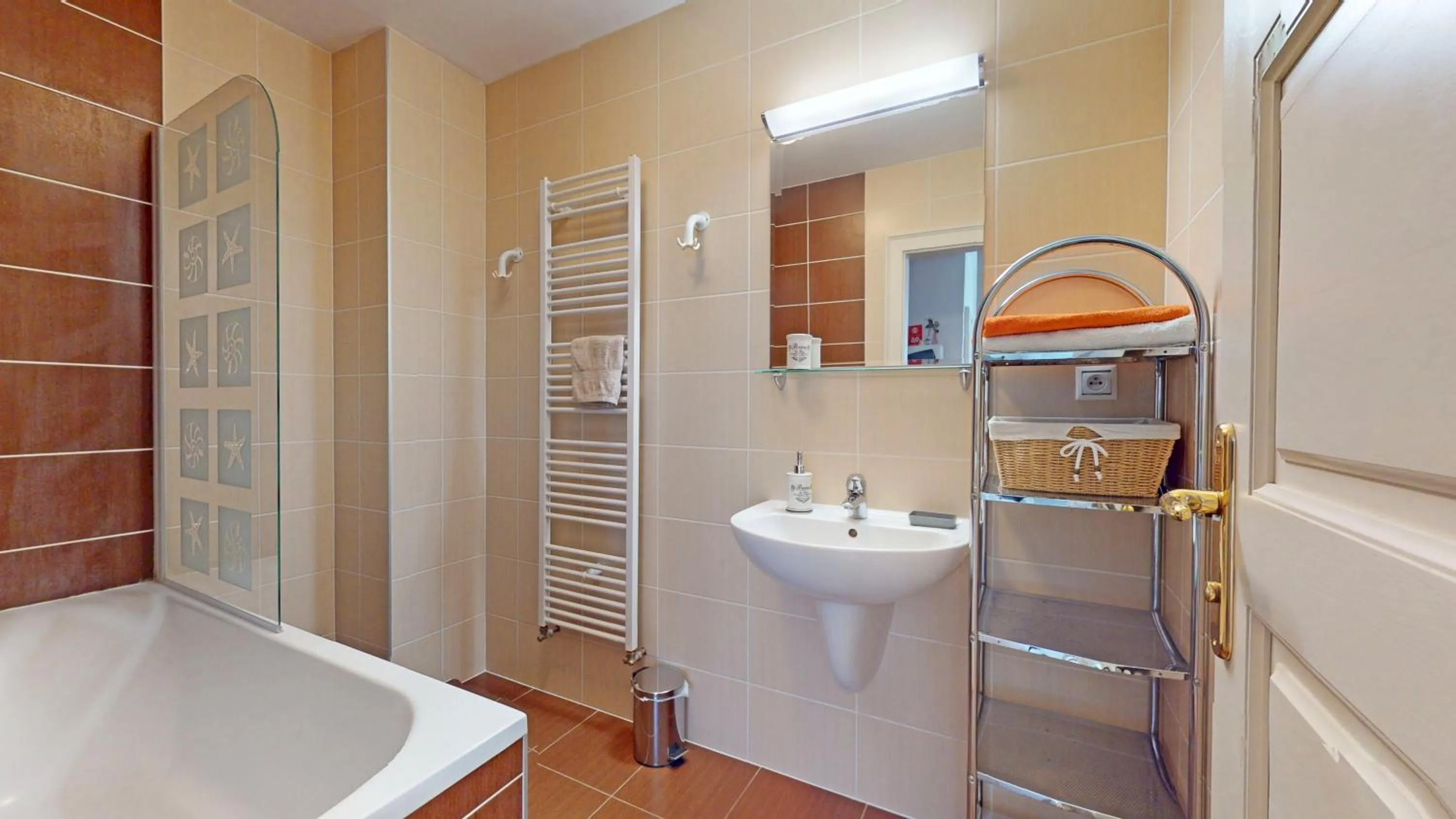 Bathroom in Central Apartmany Biela street