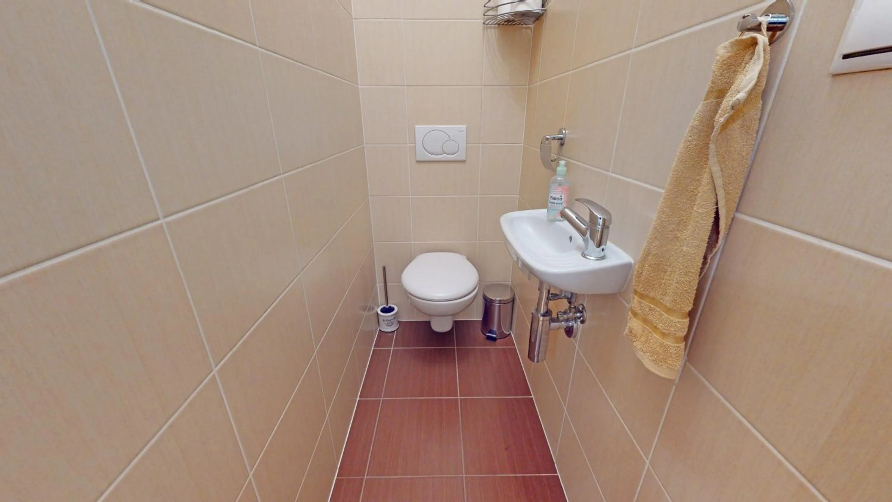 Toilet in Central Apartmany Biela street
