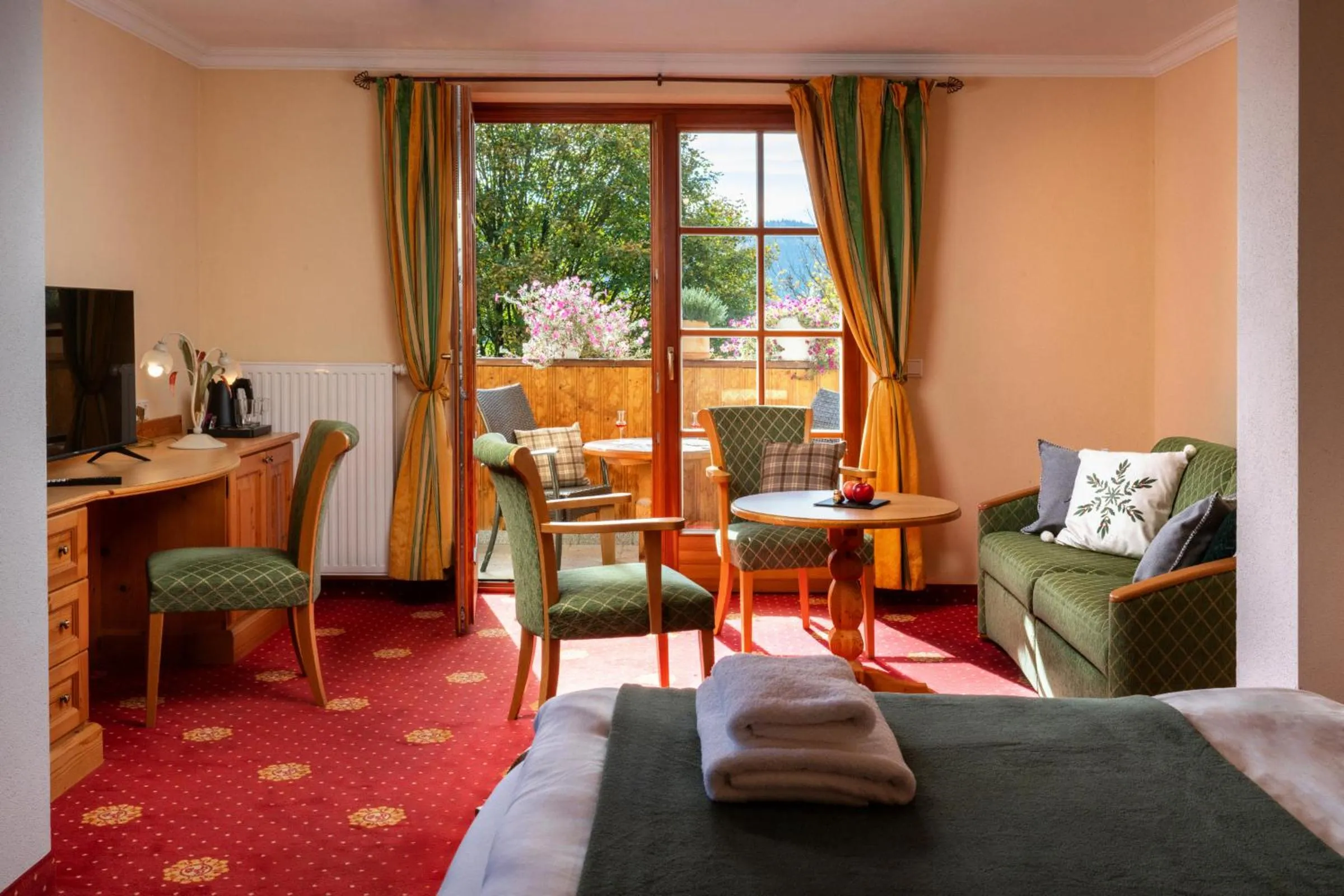 Seating area, Bed in Sonnhof am Hochkönig