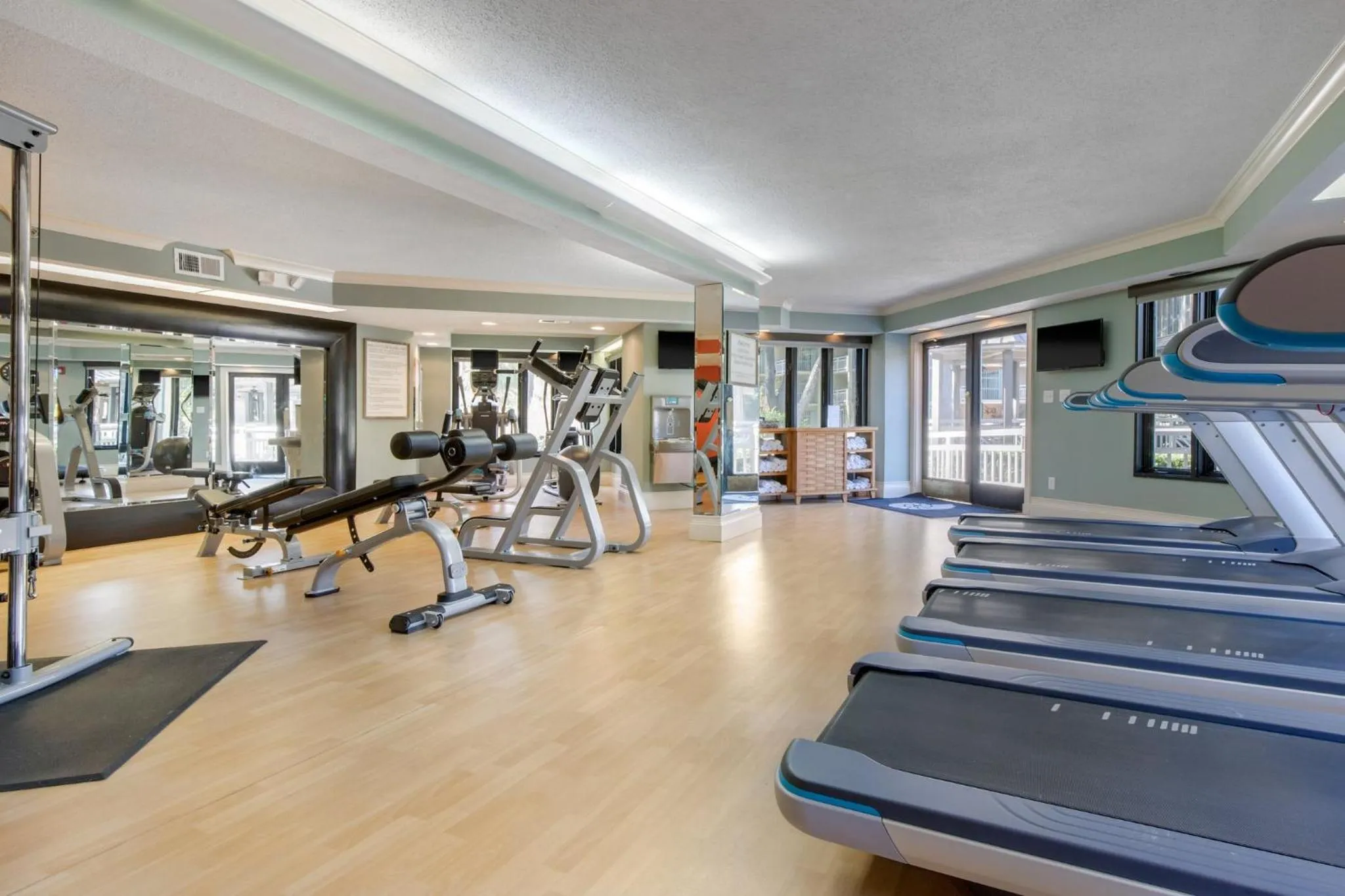 Fitness centre/facilities in Omni Hilton Head Oceanfront Resort