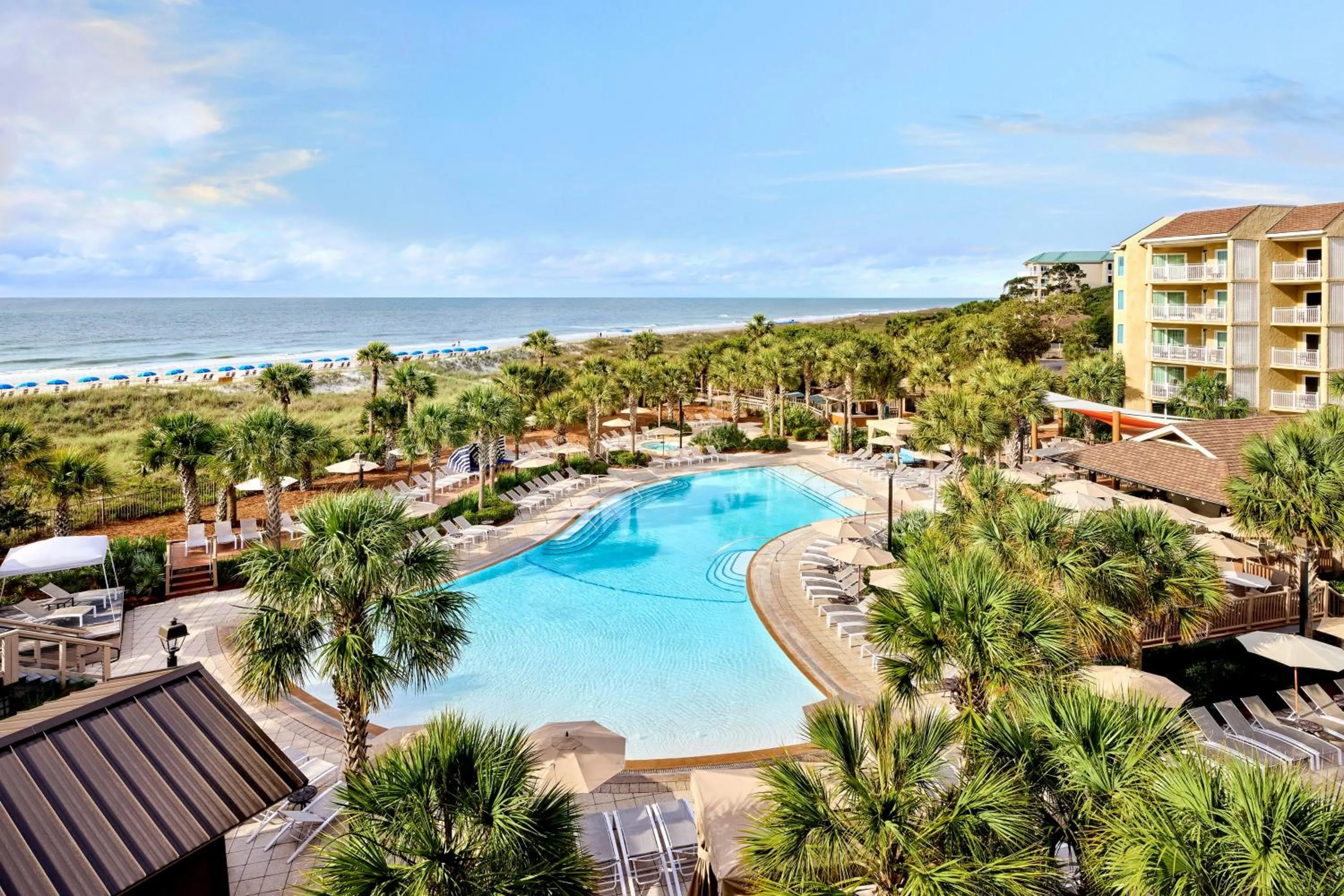 Swimming pool in Omni Hilton Head Oceanfront Resort