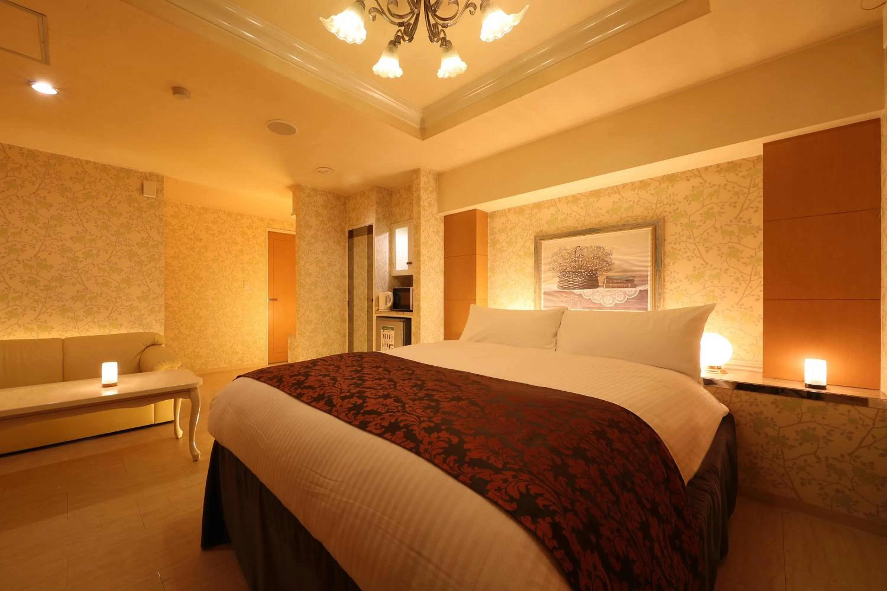 Photo of the whole room, Bed in Hotel Fine Olive Kyoto Yamashina (Adult Only)