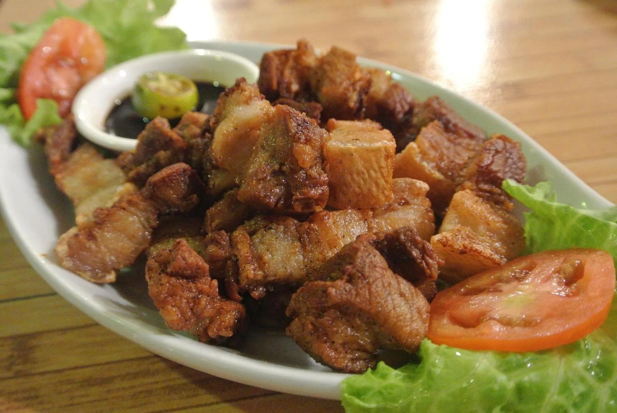 Food in Tongatok Cliff Resort