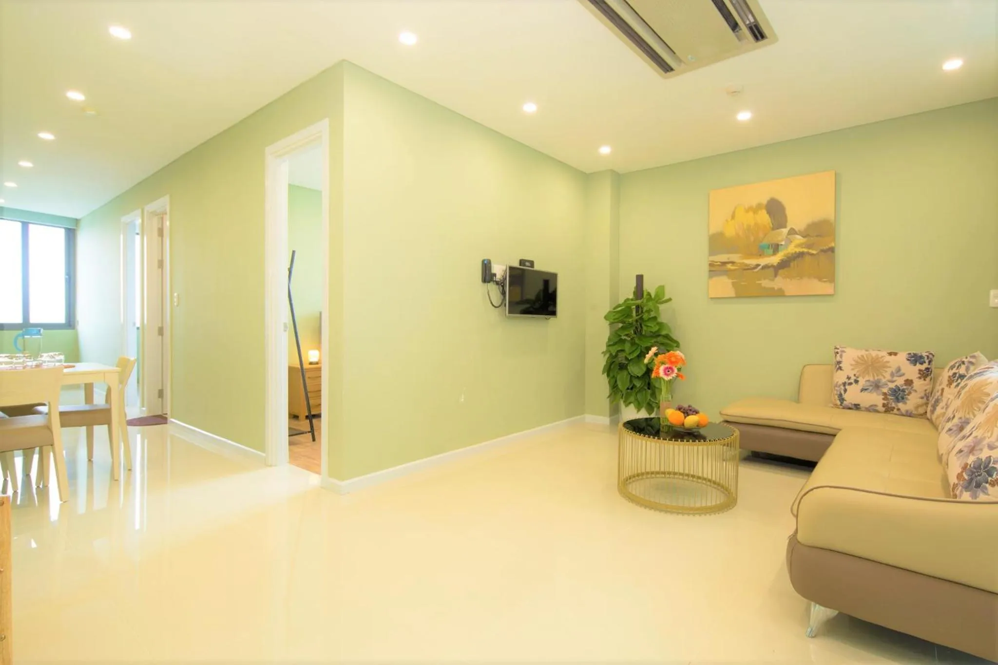 Living room in An An Homes