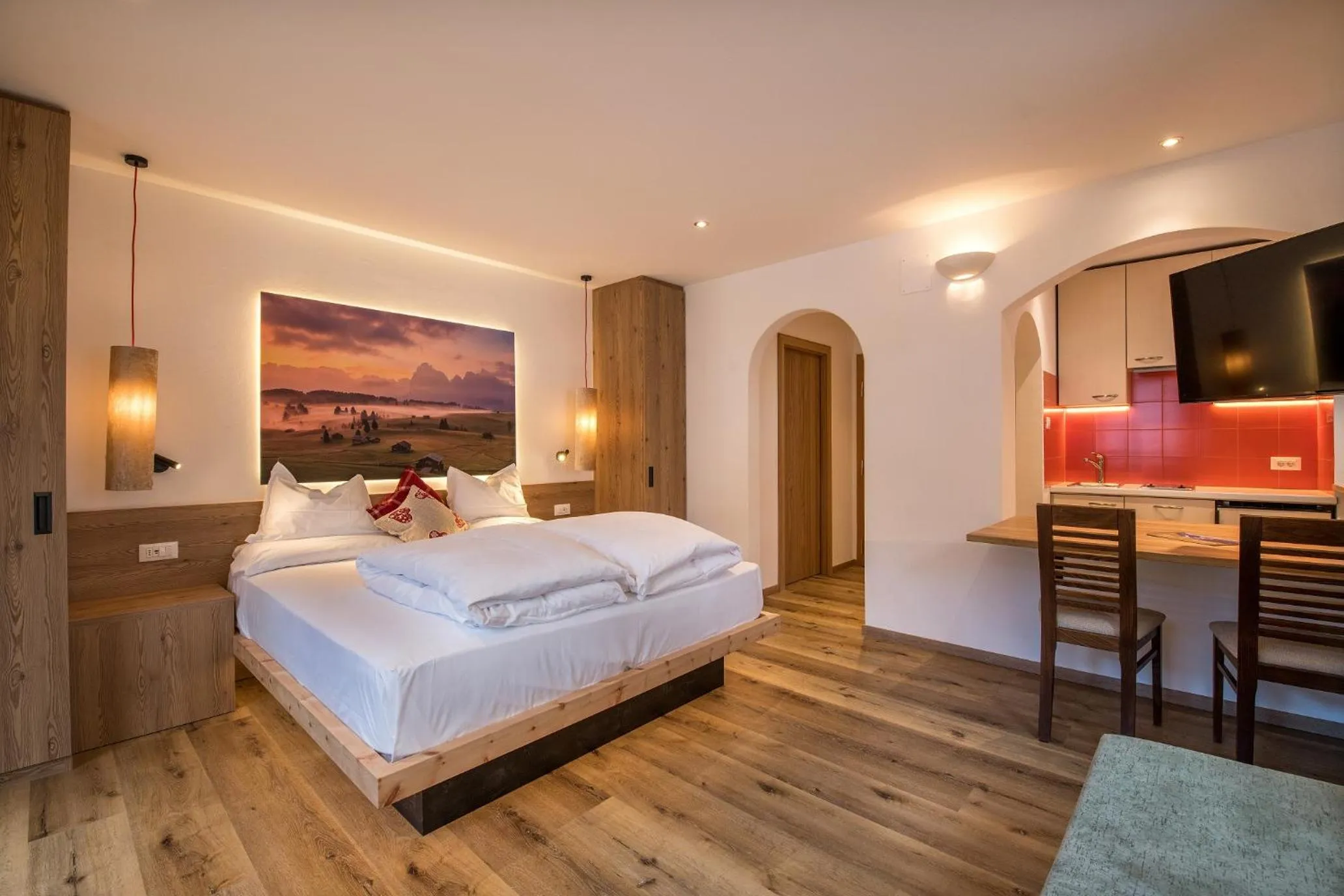 Bedroom, Bed in La Tambra - Residence - Central with Restaurant