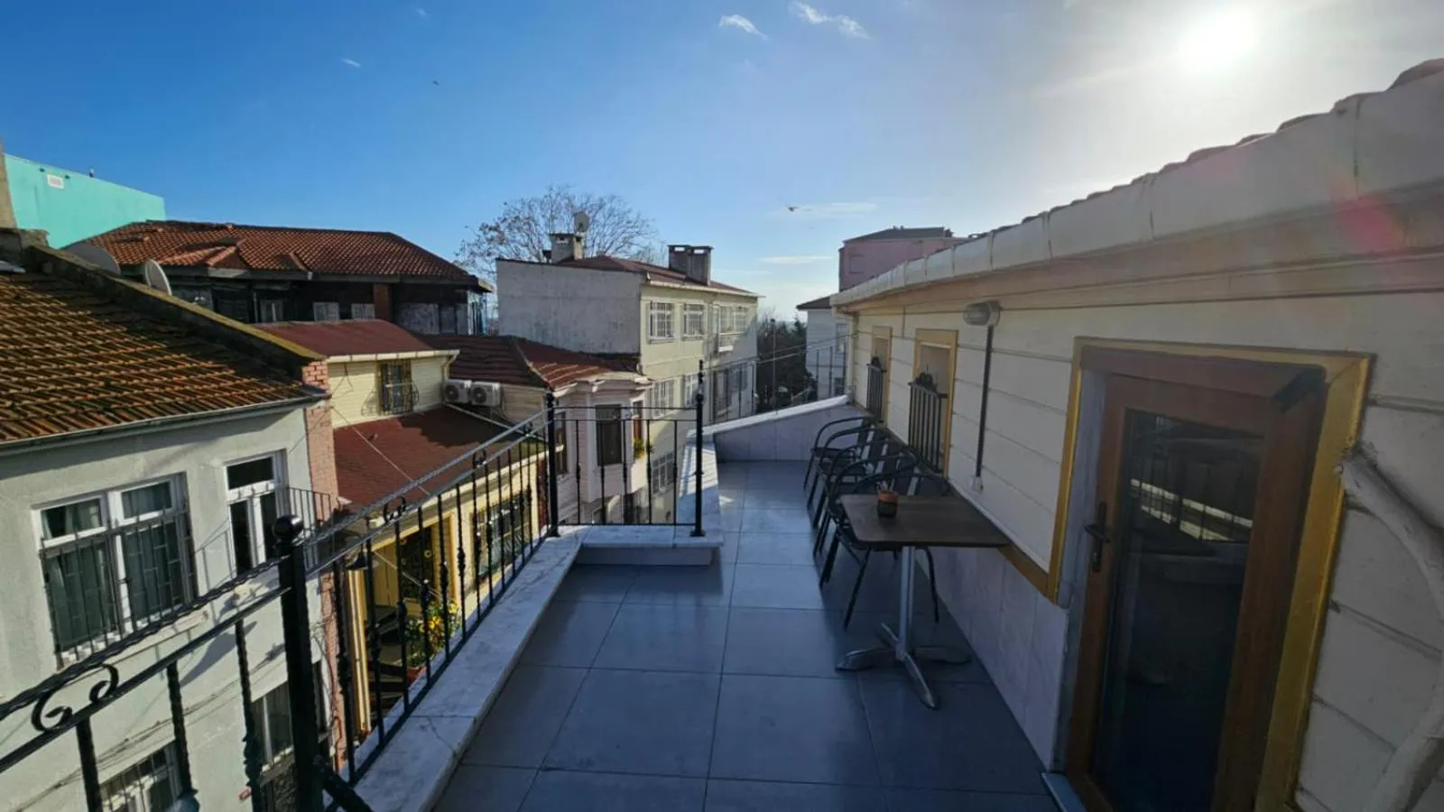 Patio in Ottoman Elegance Hotel
