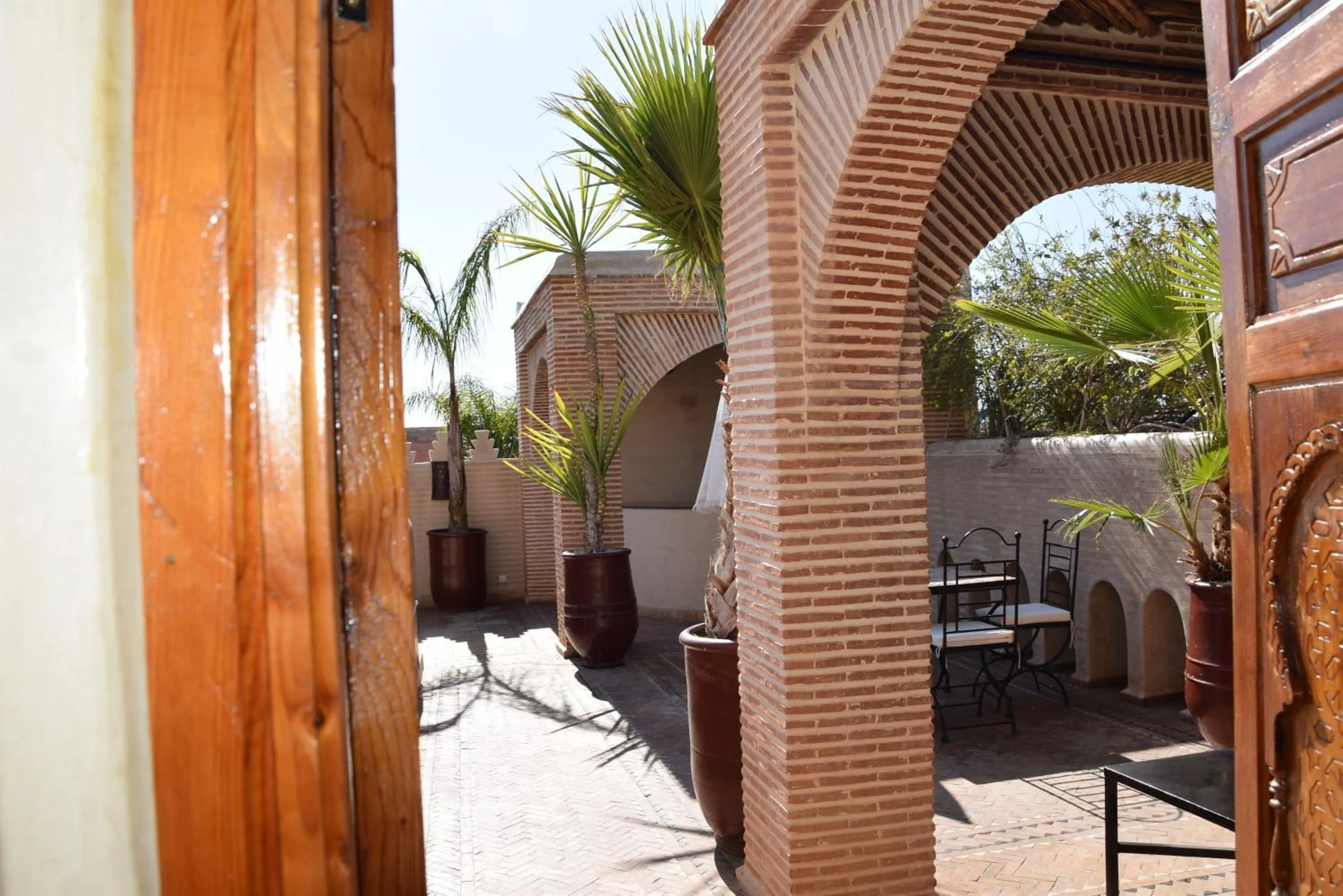 Patio in Riad Granvilier