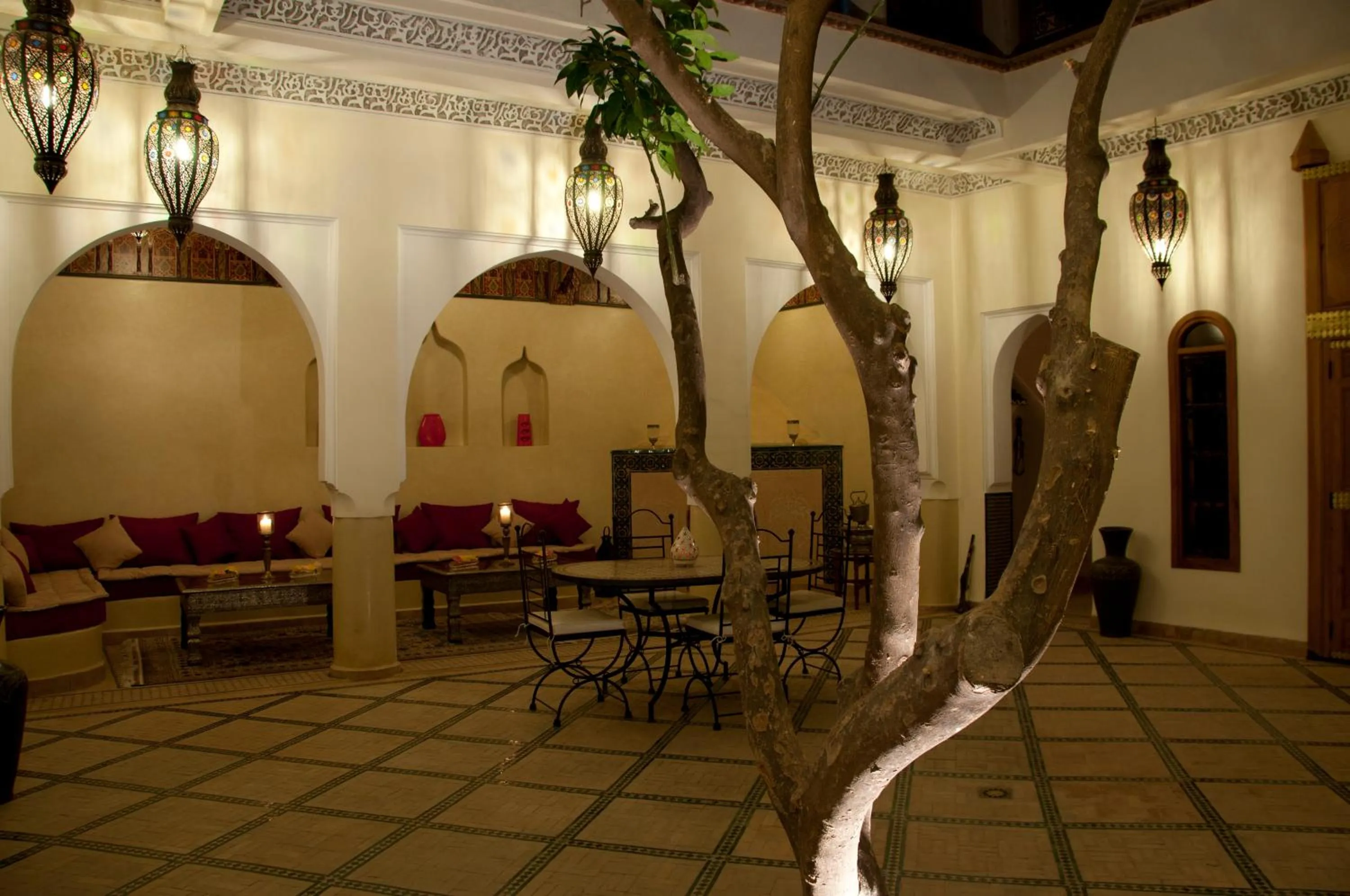 Patio in Riad Granvilier