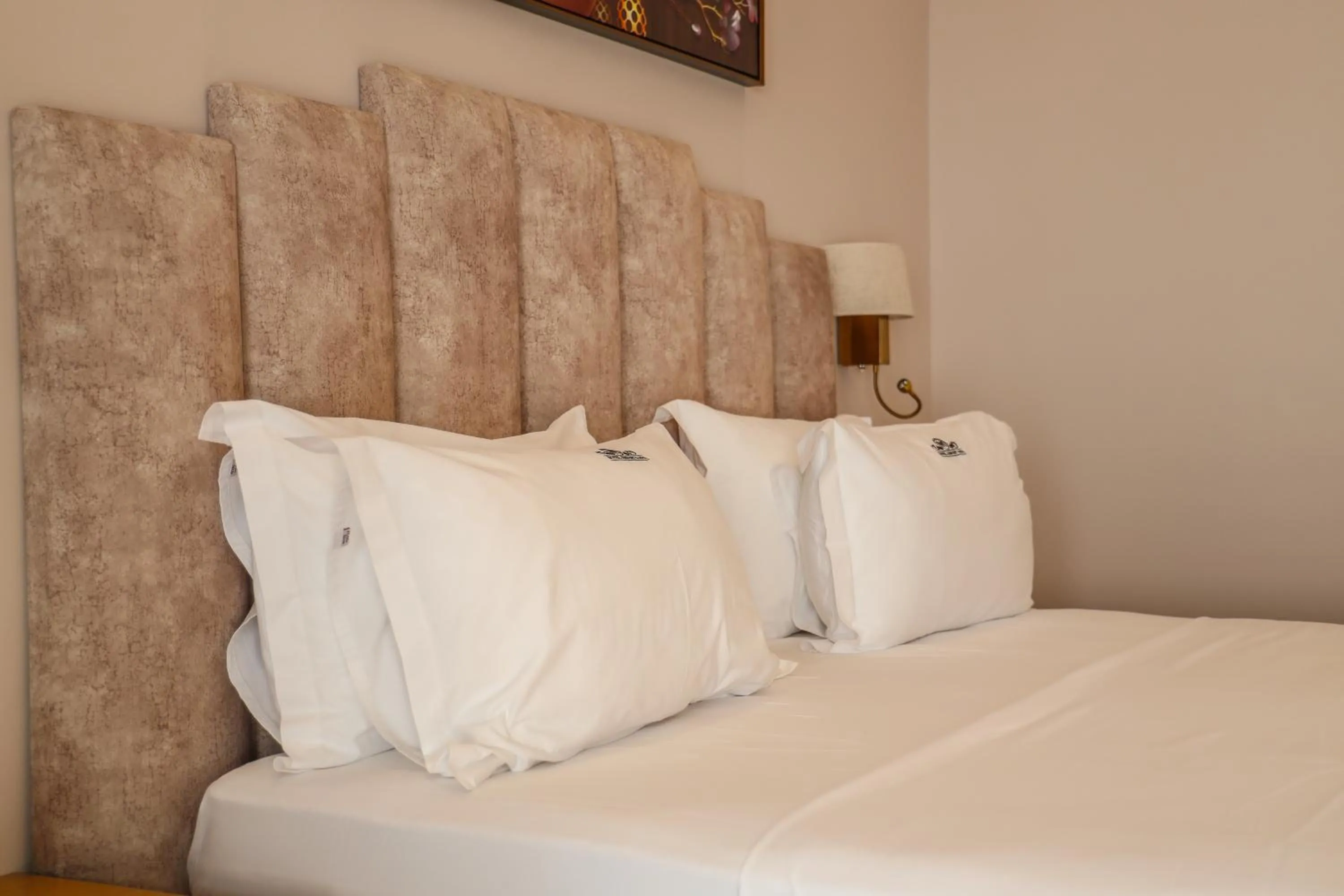 Bed in VM Resort & SPA