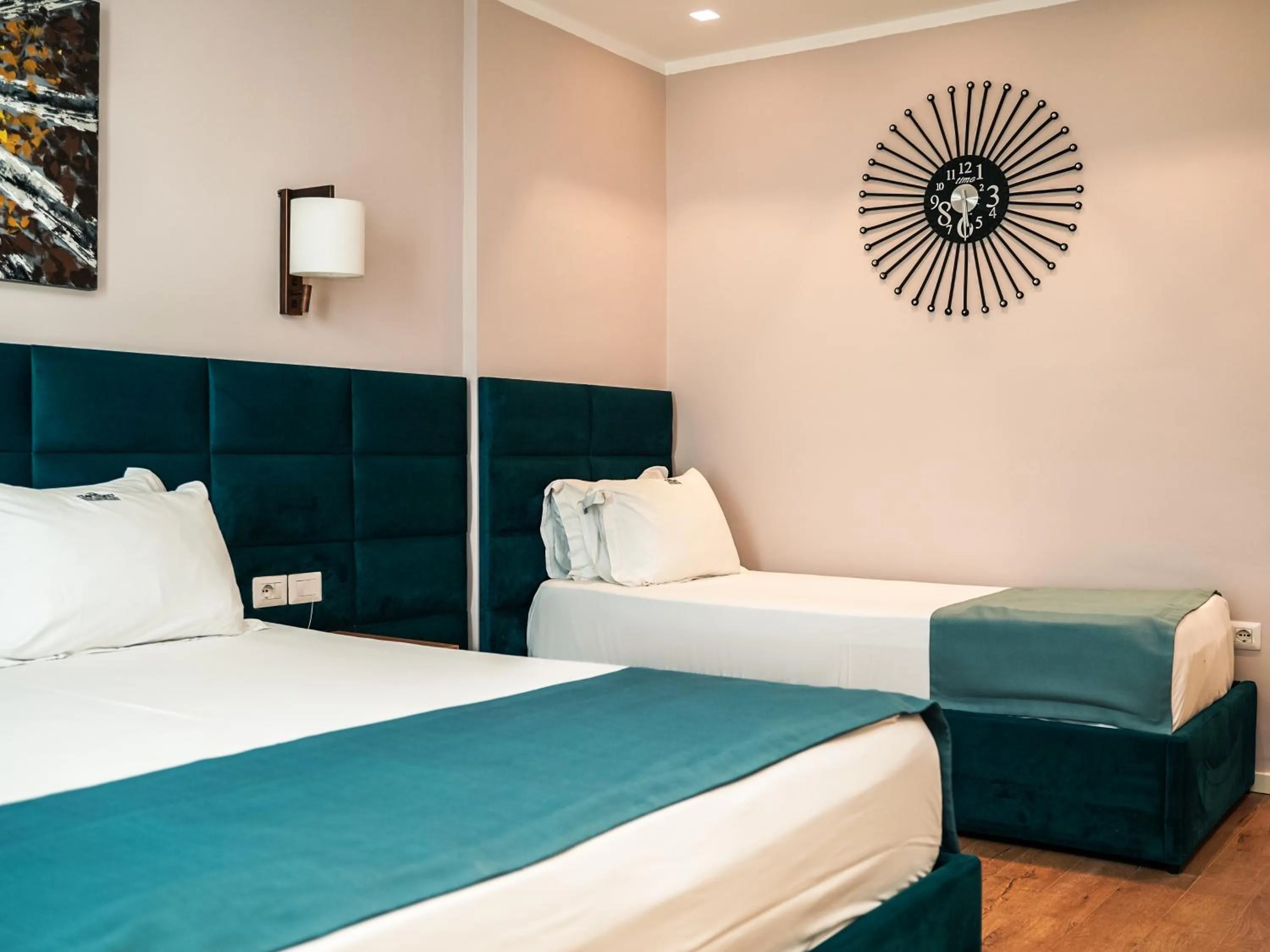 Bed in VM Resort & SPA