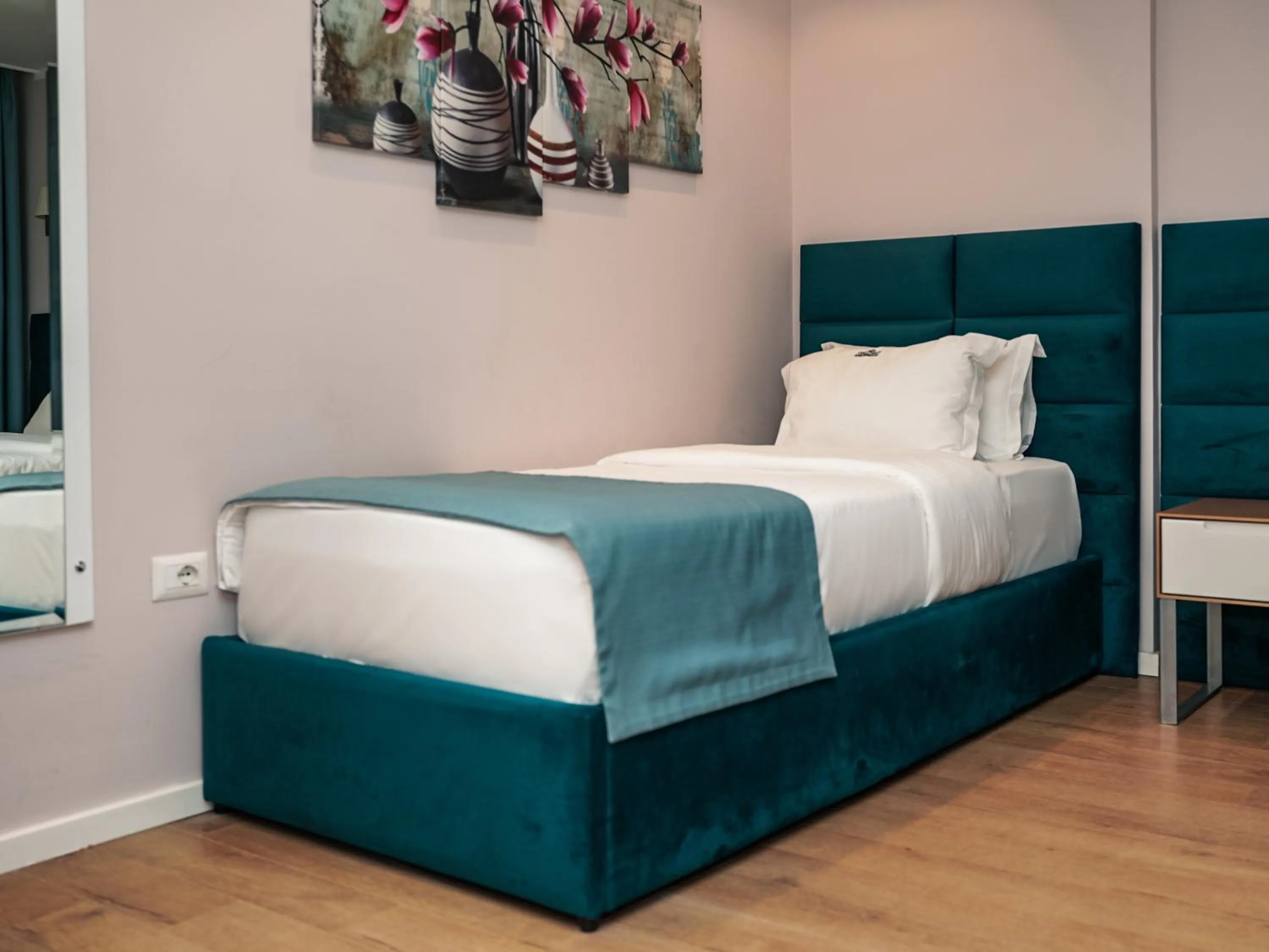 Bed in VM Resort & SPA