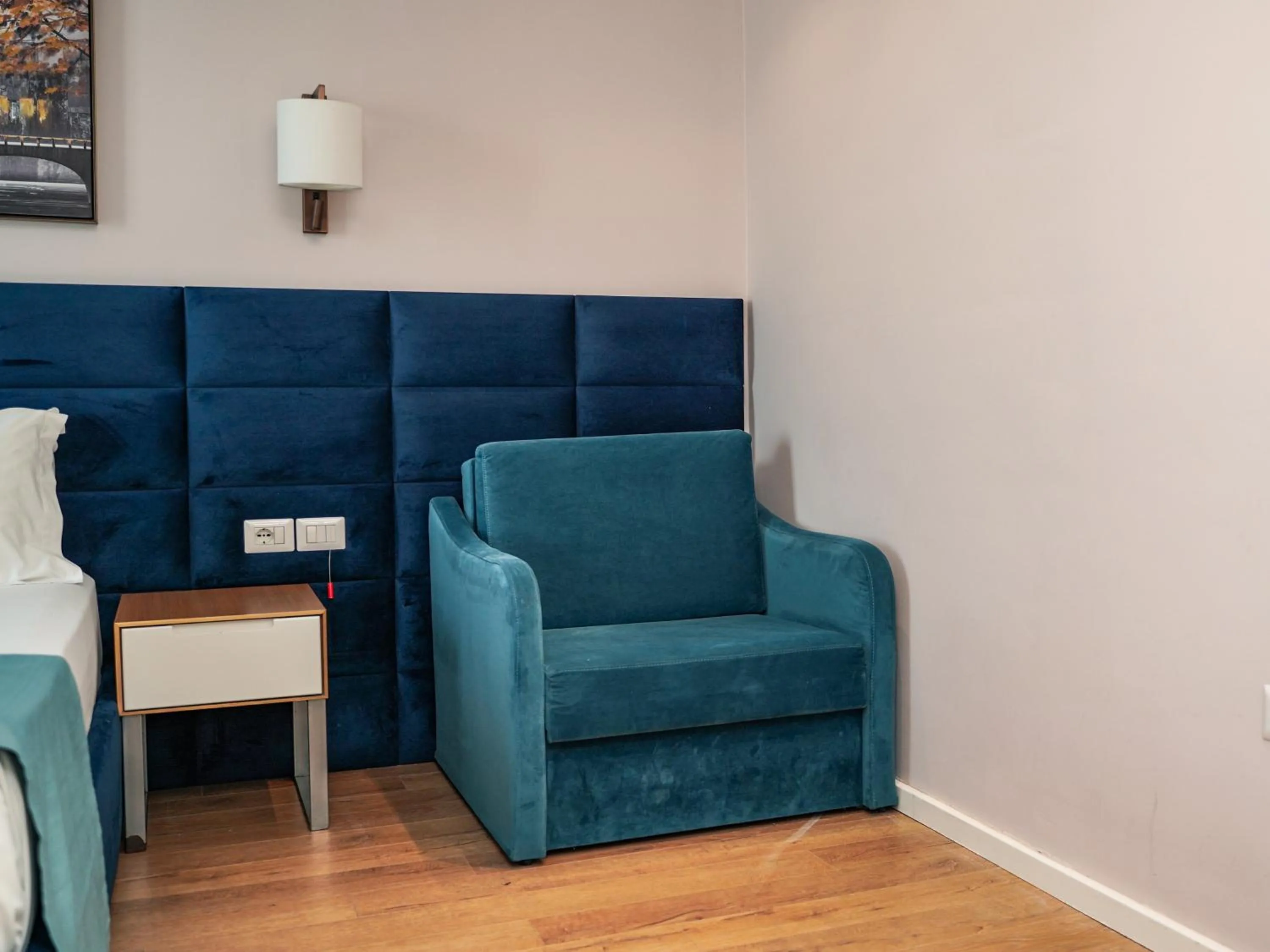 Seating area in VM Resort & SPA