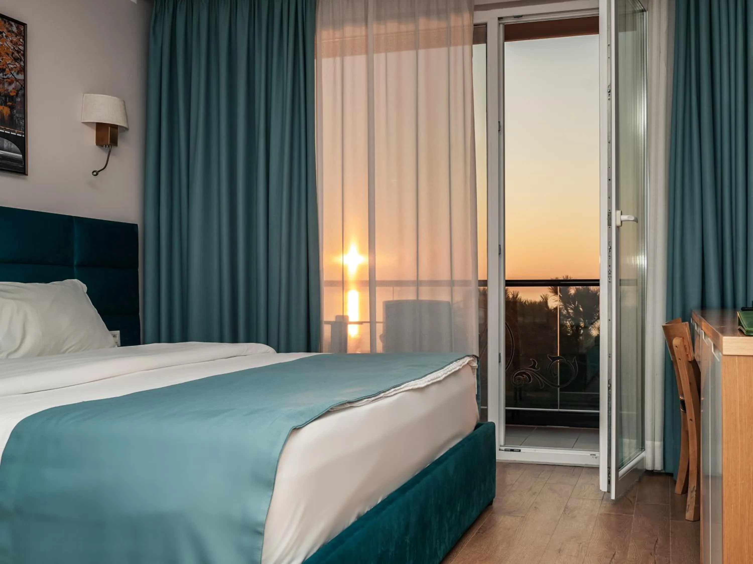 Bed in VM Resort & SPA