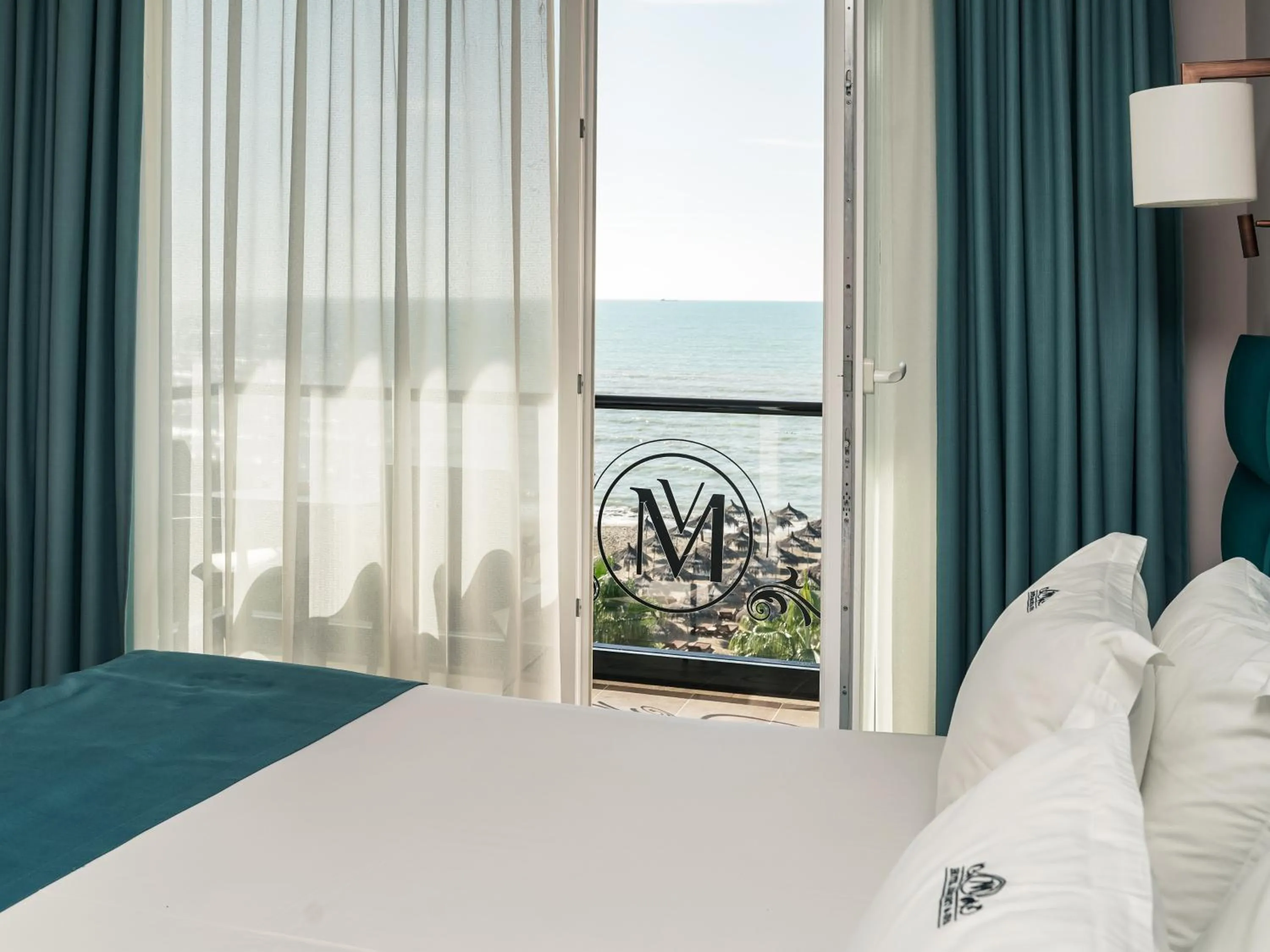 Bed in VM Resort & SPA