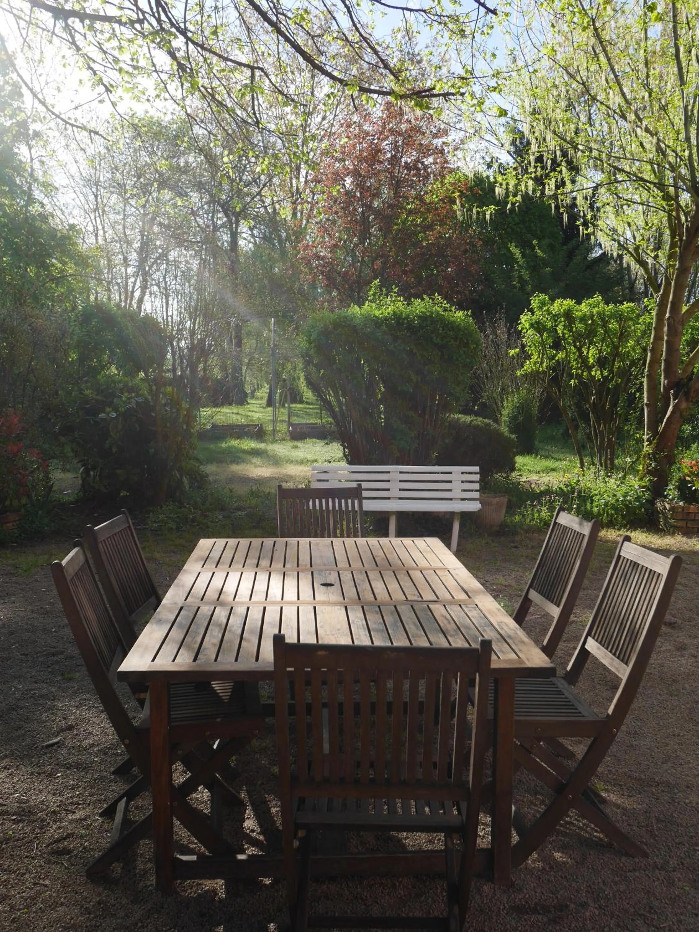 Garden in Le Jardin de la Reyssouze