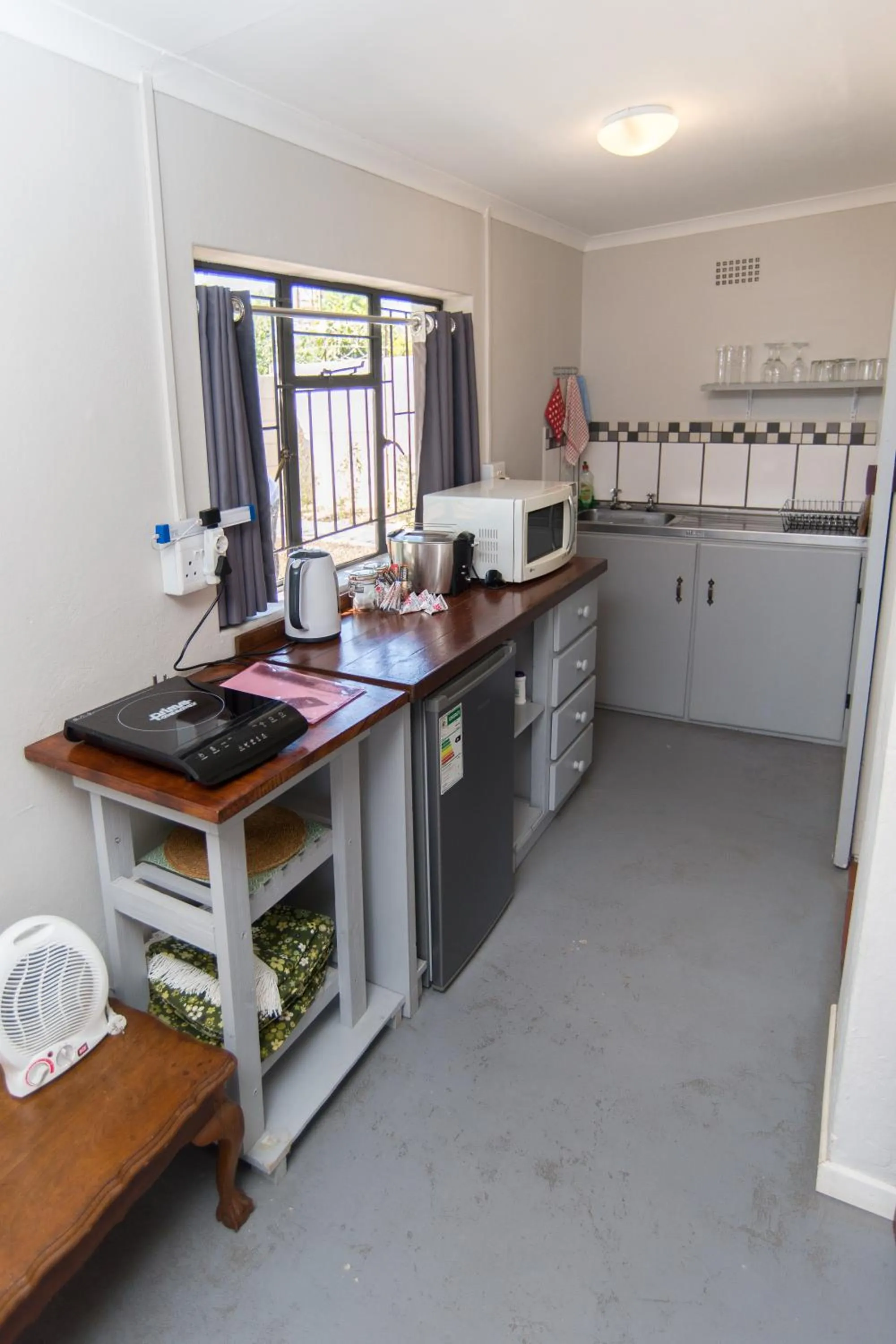 Kitchen or kitchenette in Vlettershof Guest House