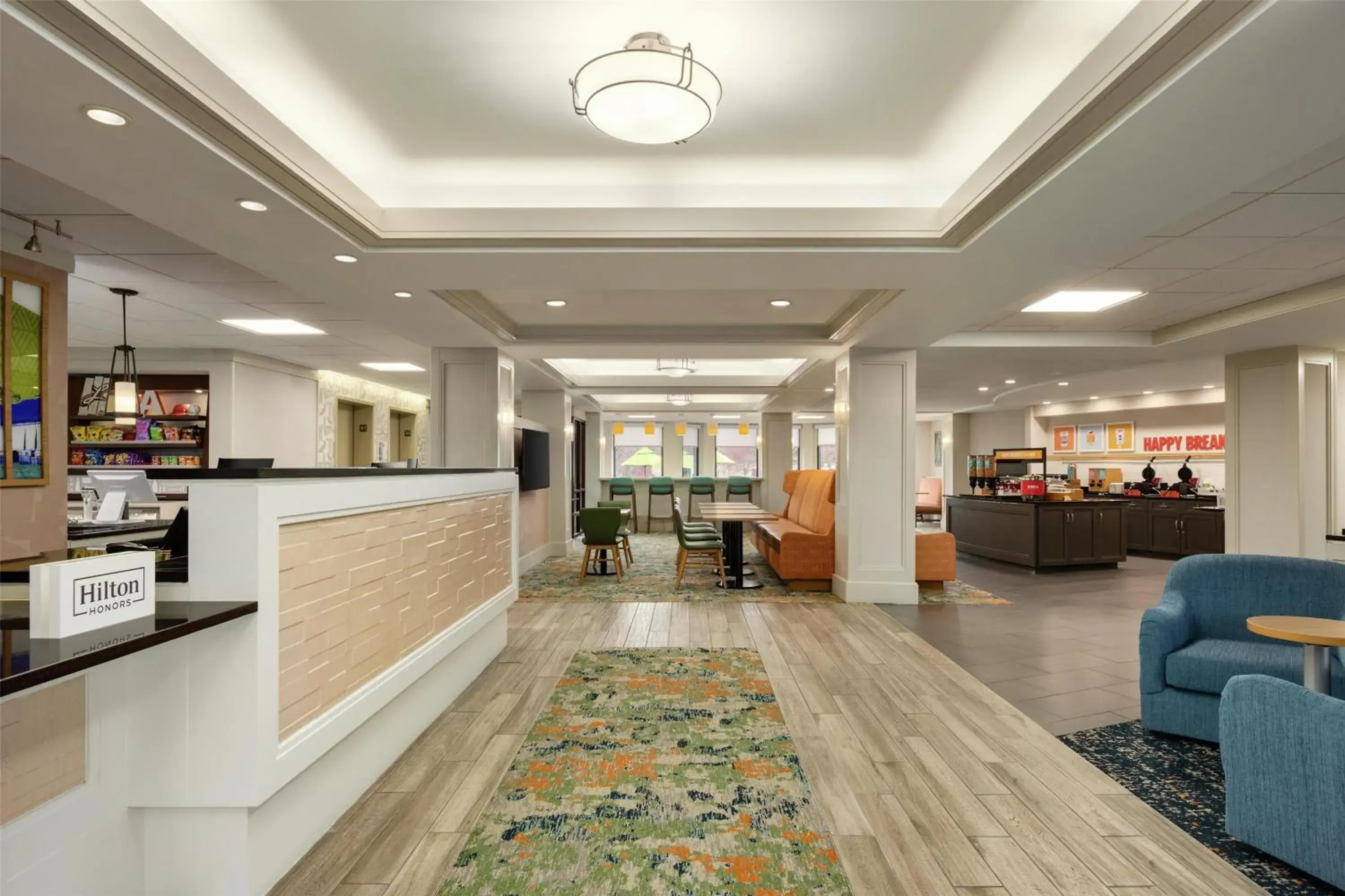 Lobby or reception in Hampton Inn Lancaster Lobby or reception in Hampton Inn Lancaster