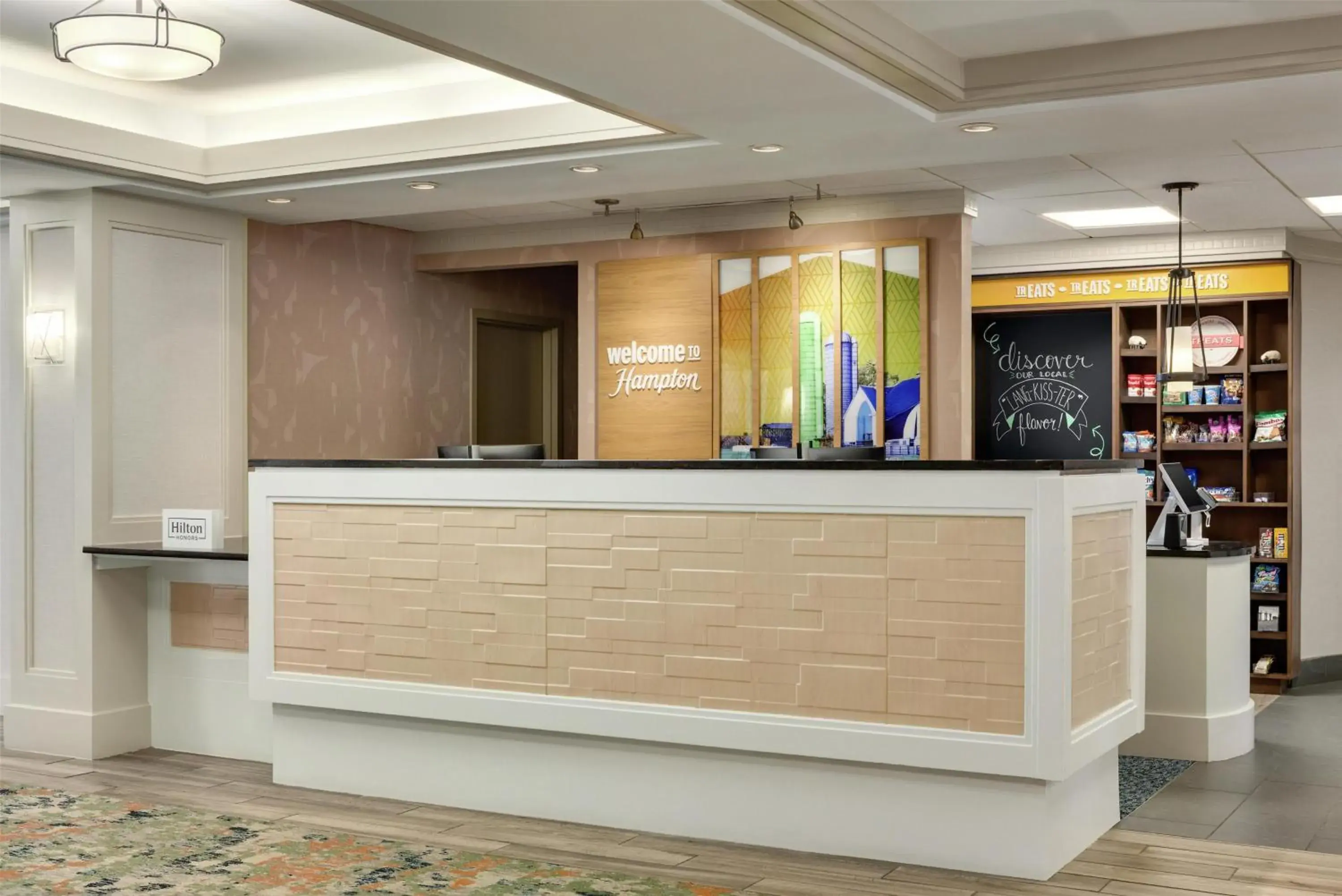 Lobby or reception in Hampton Inn Lancaster Lobby or reception in Hampton Inn Lancaster