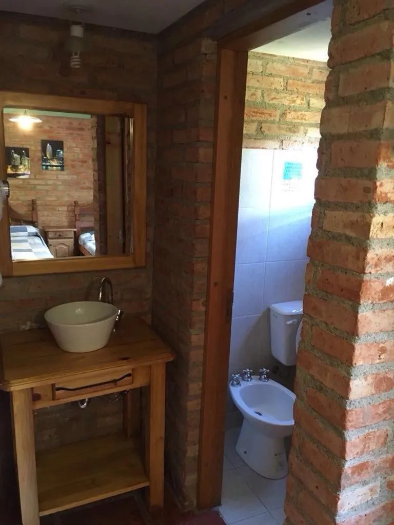 Bathroom in Calafate Hostel
