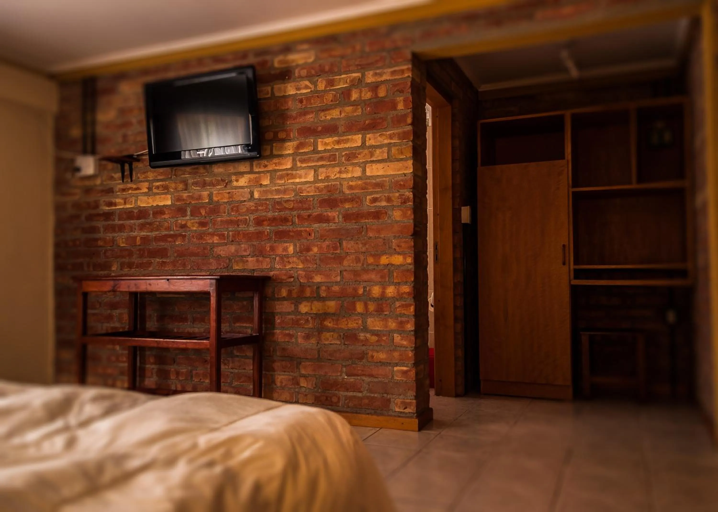 Decorative detail, Bed in Calafate Hostel