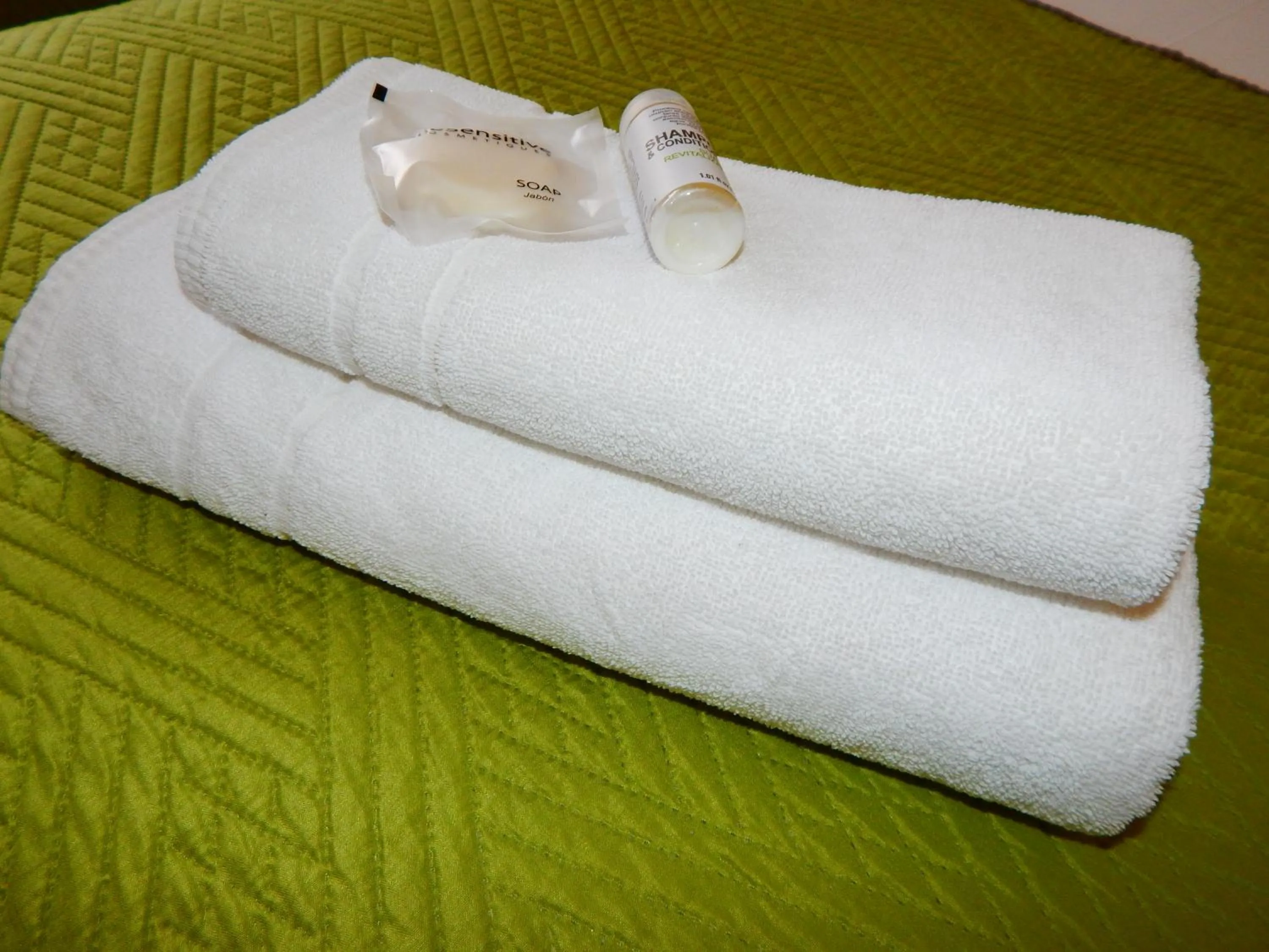 towels, Bed in Hostal Buenavista Patagonia