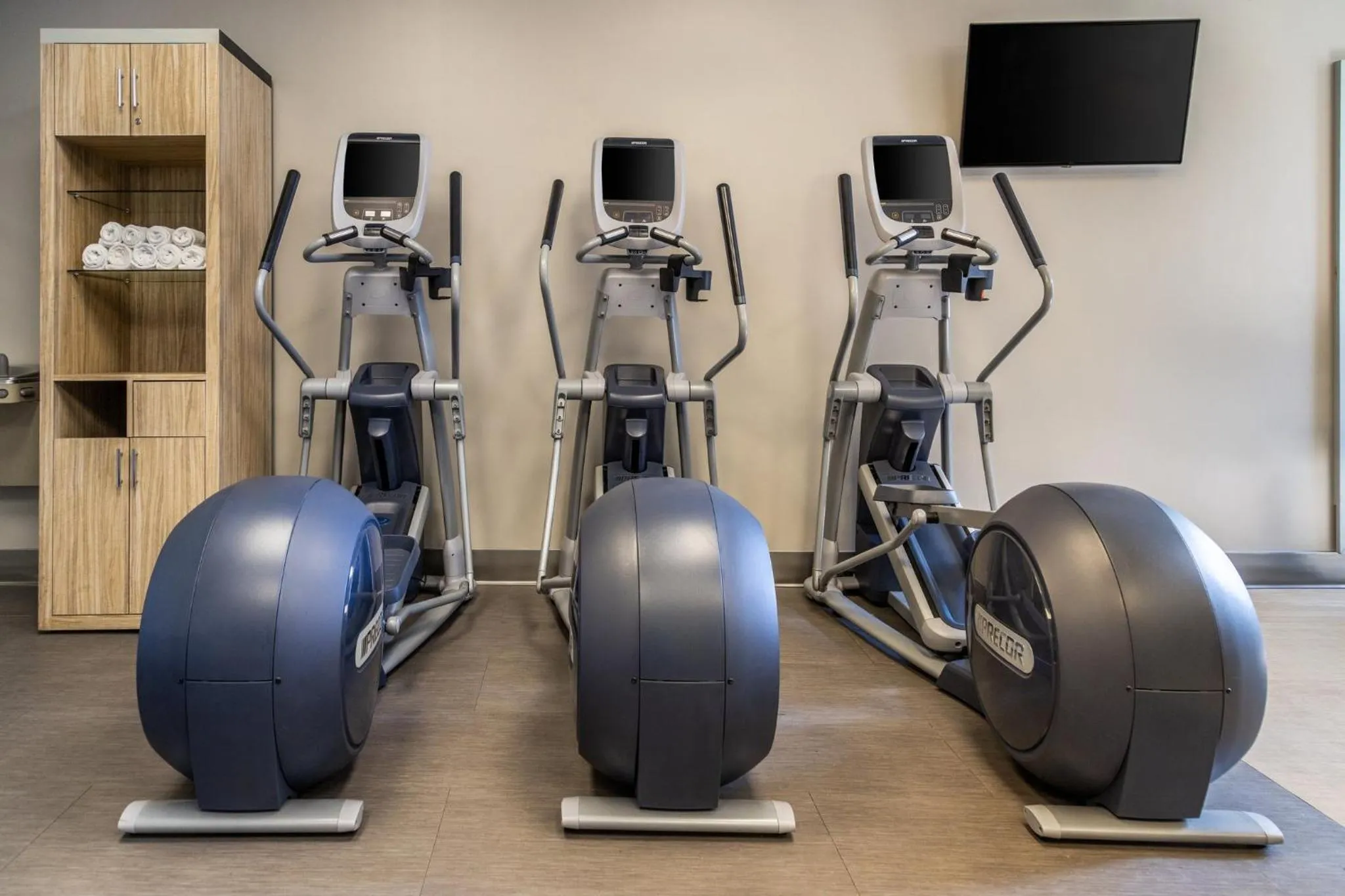 Fitness centre/facilities in Crowne Plaza Fredericton Lord Beaverbrook by IHG