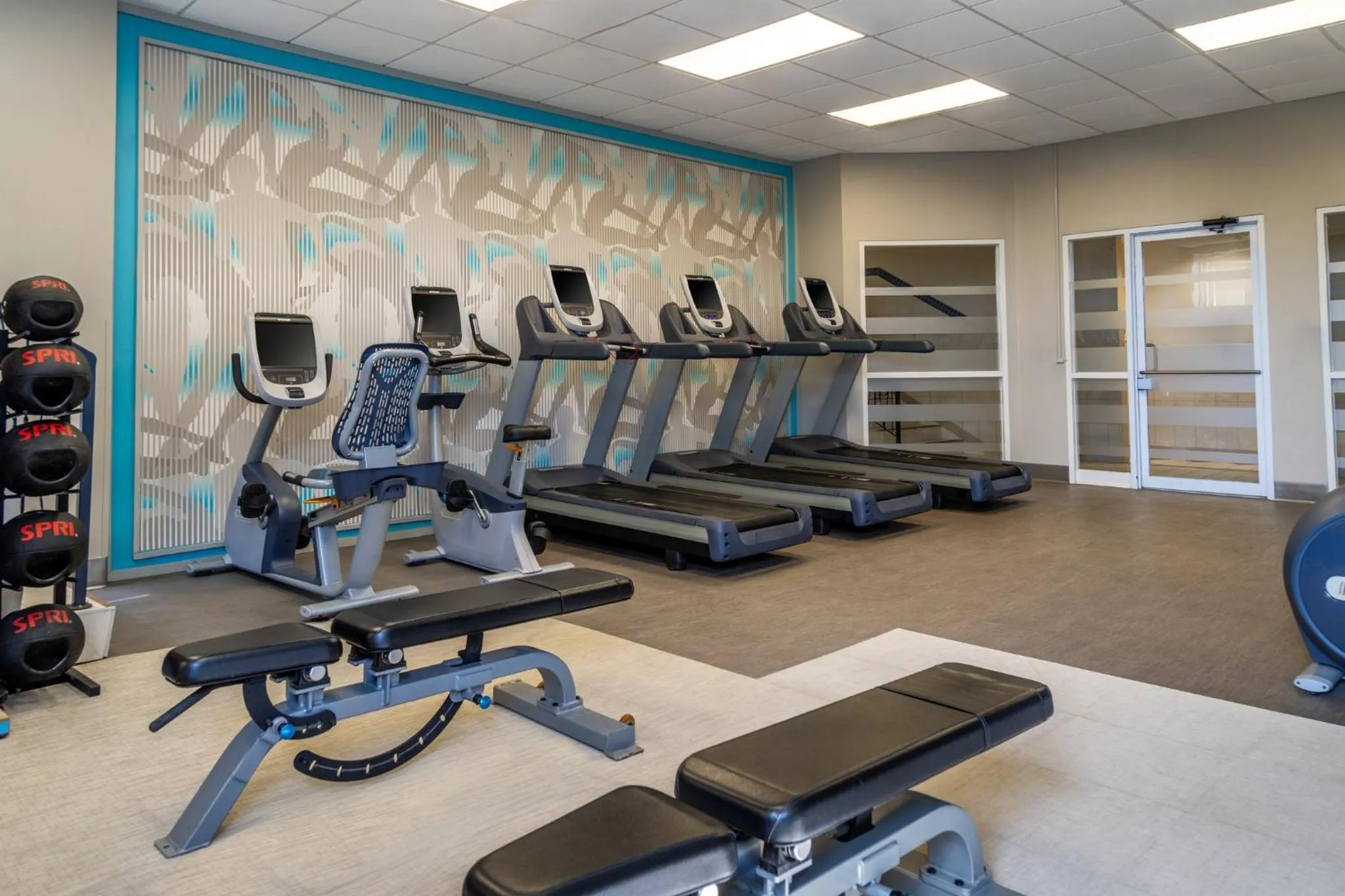 Fitness centre/facilities in Crowne Plaza Fredericton Lord Beaverbrook by IHG