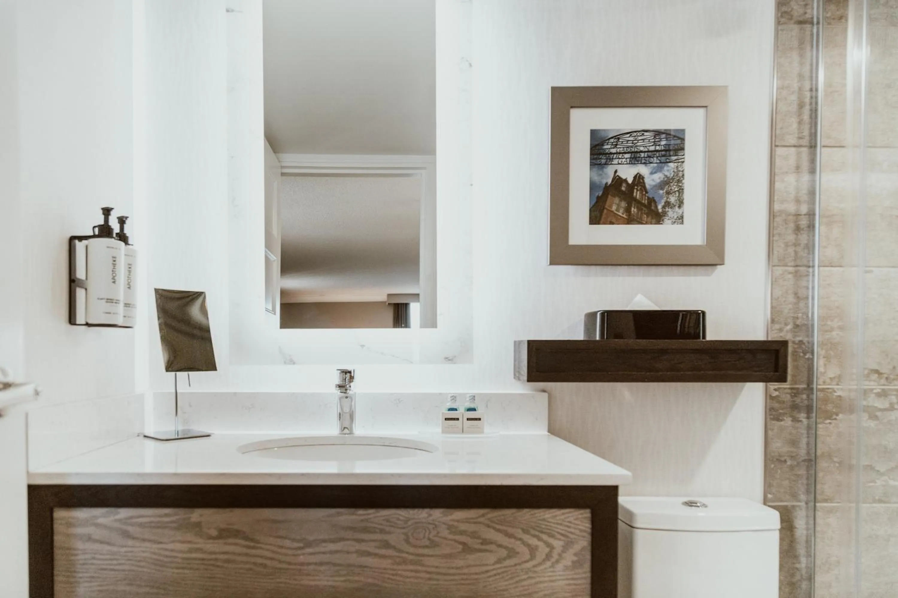 Bathroom in Crowne Plaza Fredericton Lord Beaverbrook by IHG