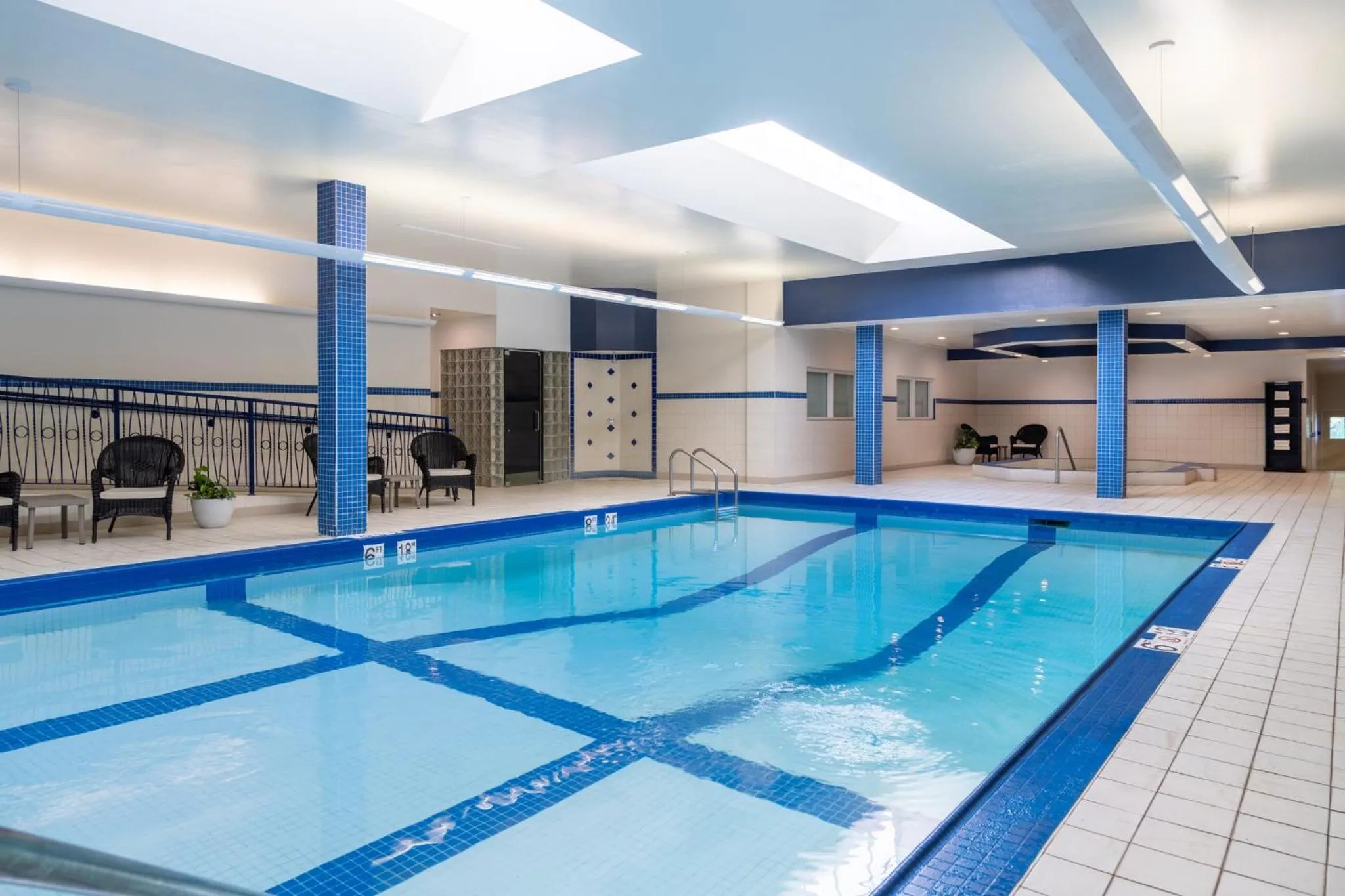 Swimming pool in Crowne Plaza Fredericton Lord Beaverbrook by IHG
