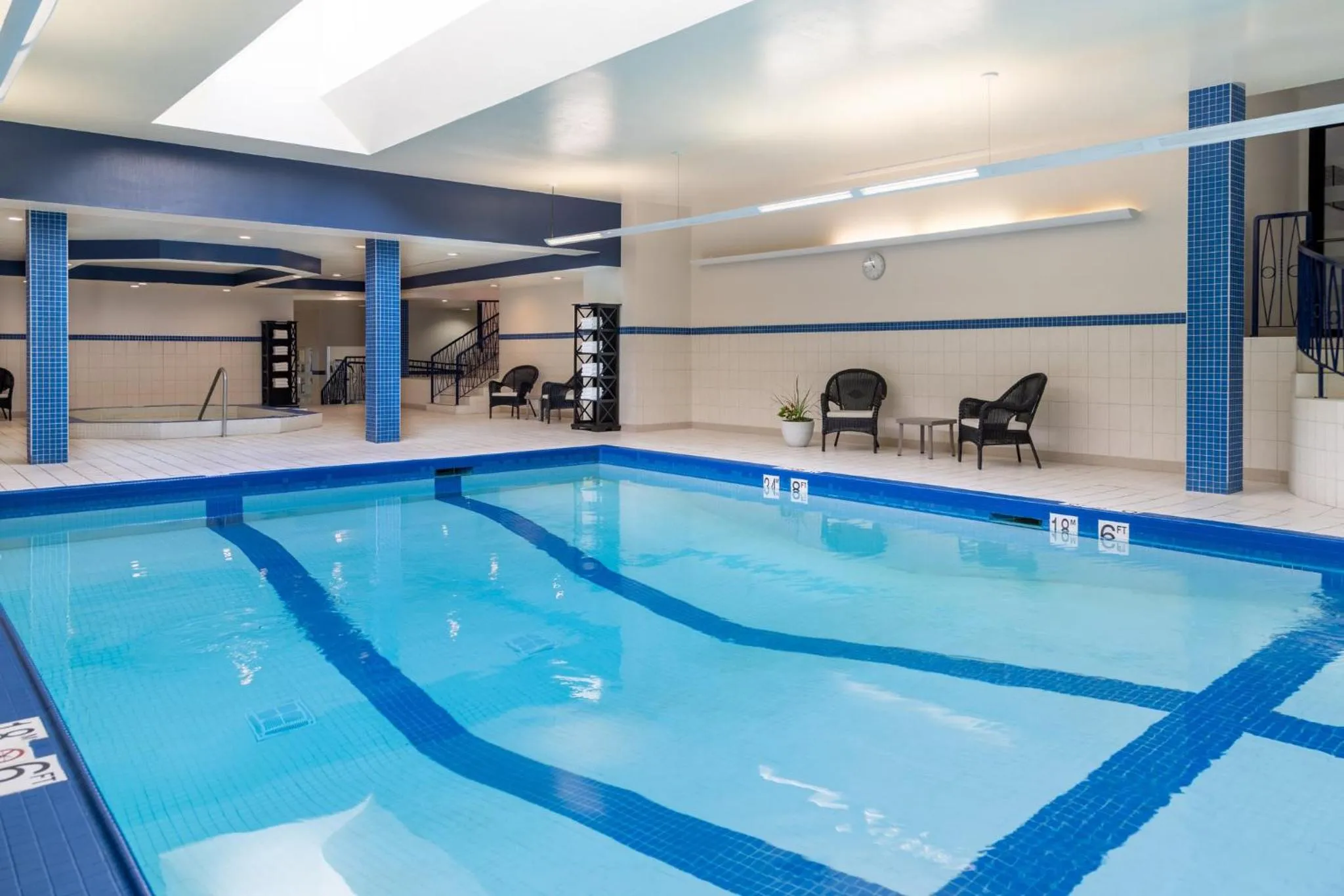 Swimming pool in Crowne Plaza Fredericton Lord Beaverbrook by IHG