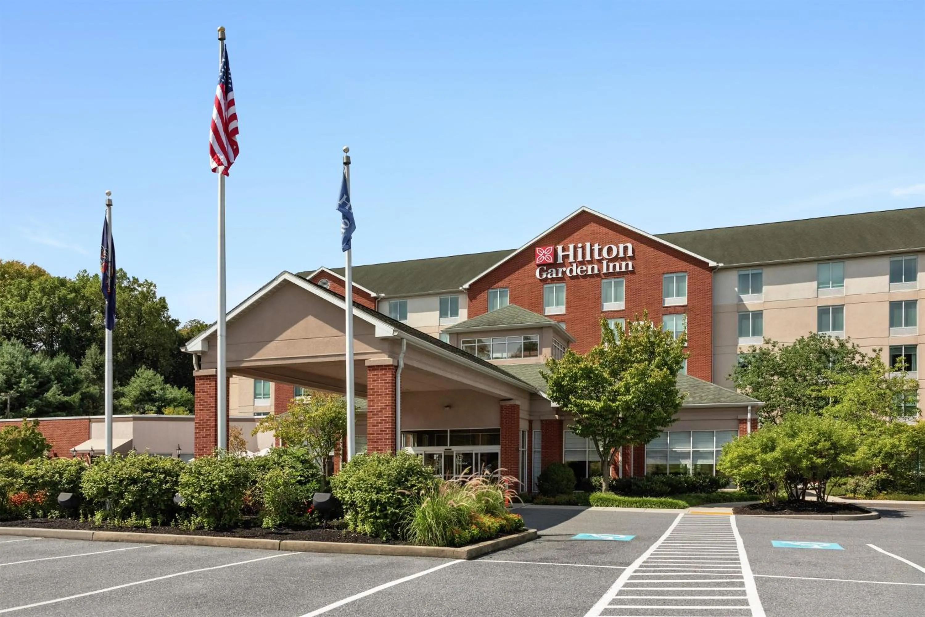 Property building in Hilton Garden Inn Harrisburg East