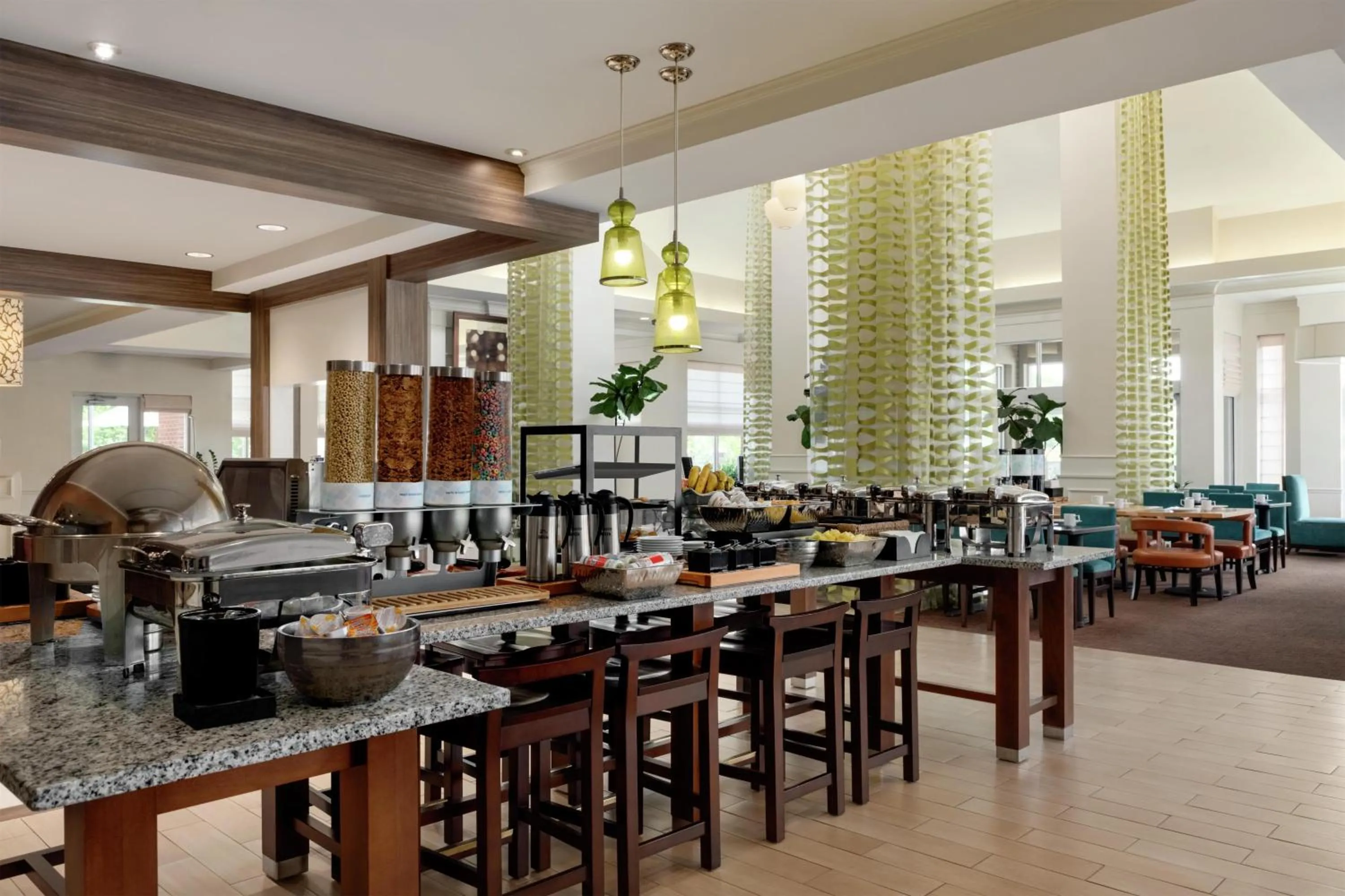 Breakfast in Hilton Garden Inn Harrisburg East