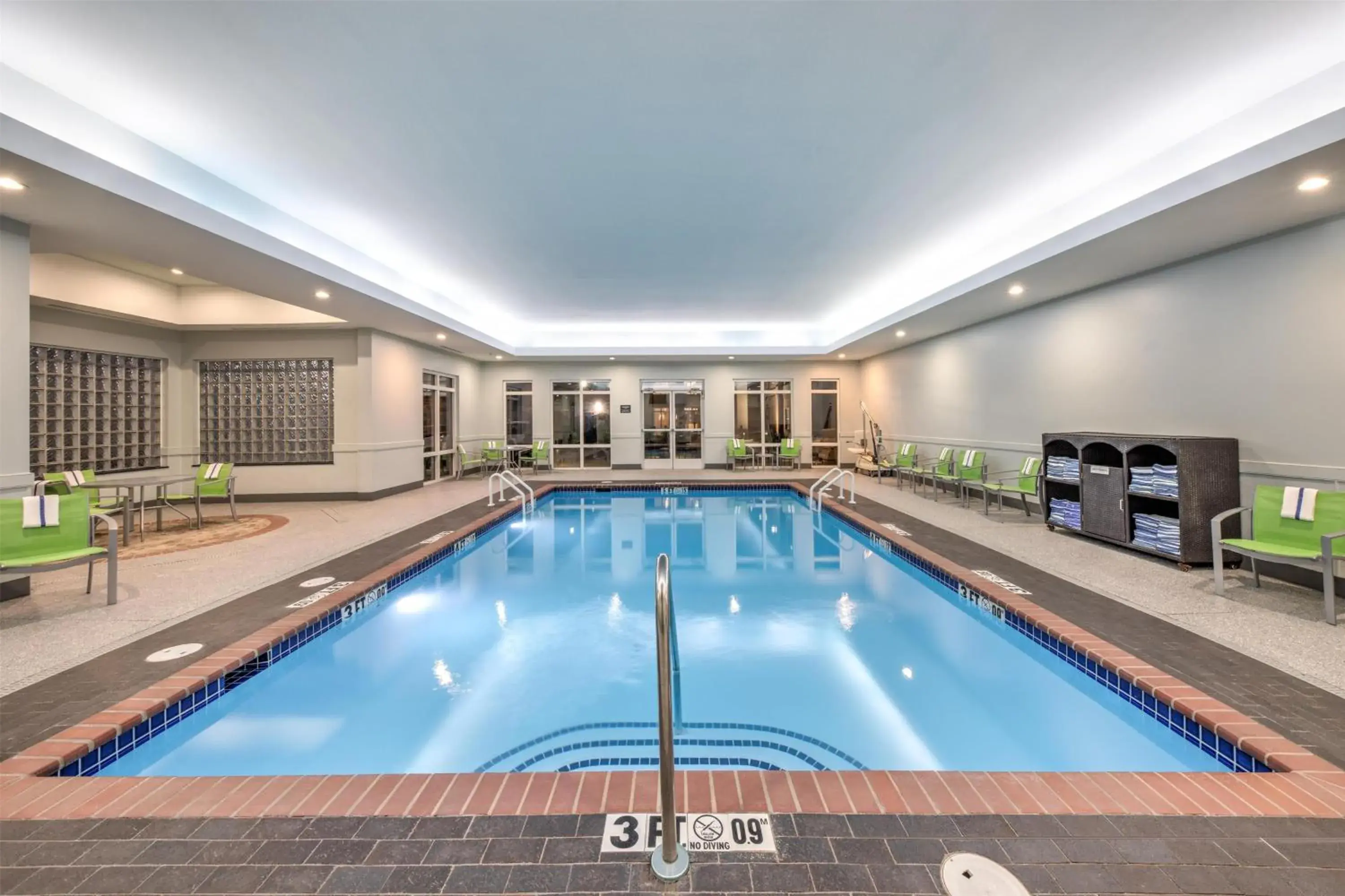 Pool view in Hampton Inn & Suites West Little Rock Pool view in Hampton Inn & Suites West Little Rock