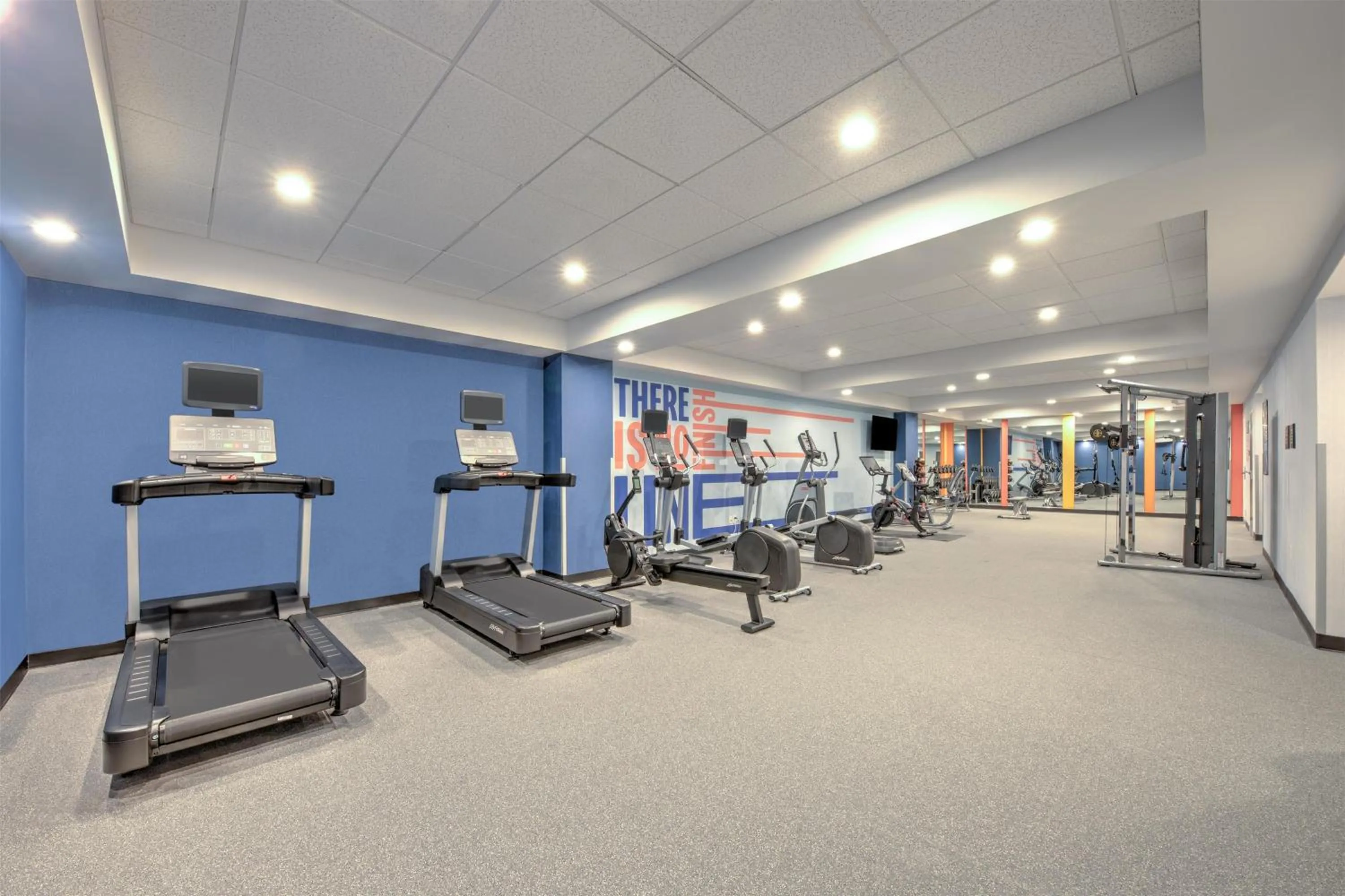Fitness centre/facilities in Hampton Inn & Suites West Little Rock
