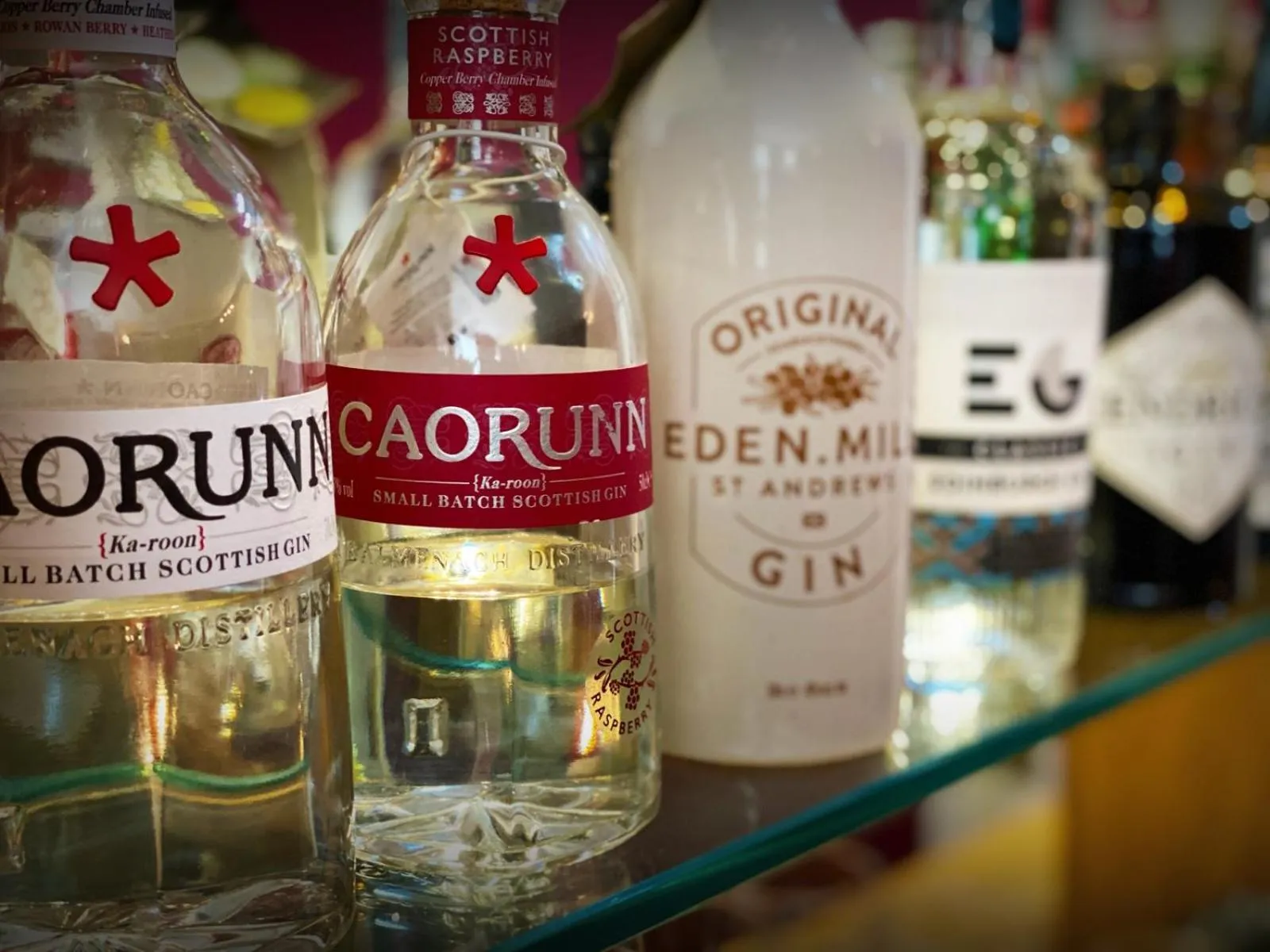 Alcoholic drinks in The Speyside Hotel and Restaurant