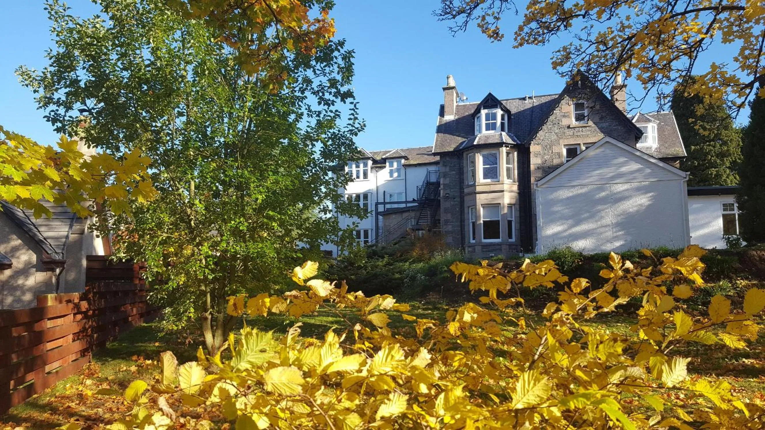 Garden in The Speyside Hotel and Restaurant