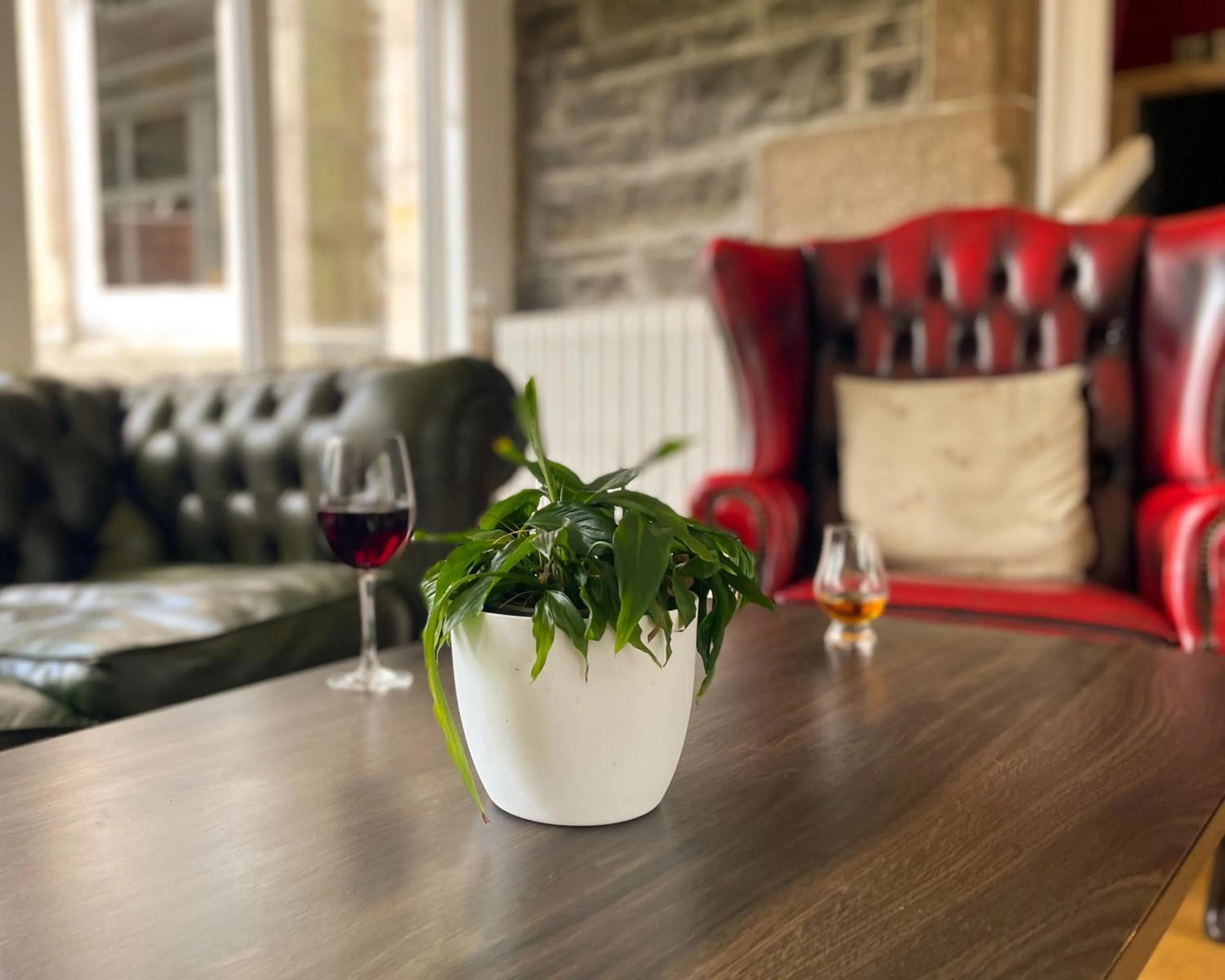 Seating area in The Speyside Hotel and Restaurant