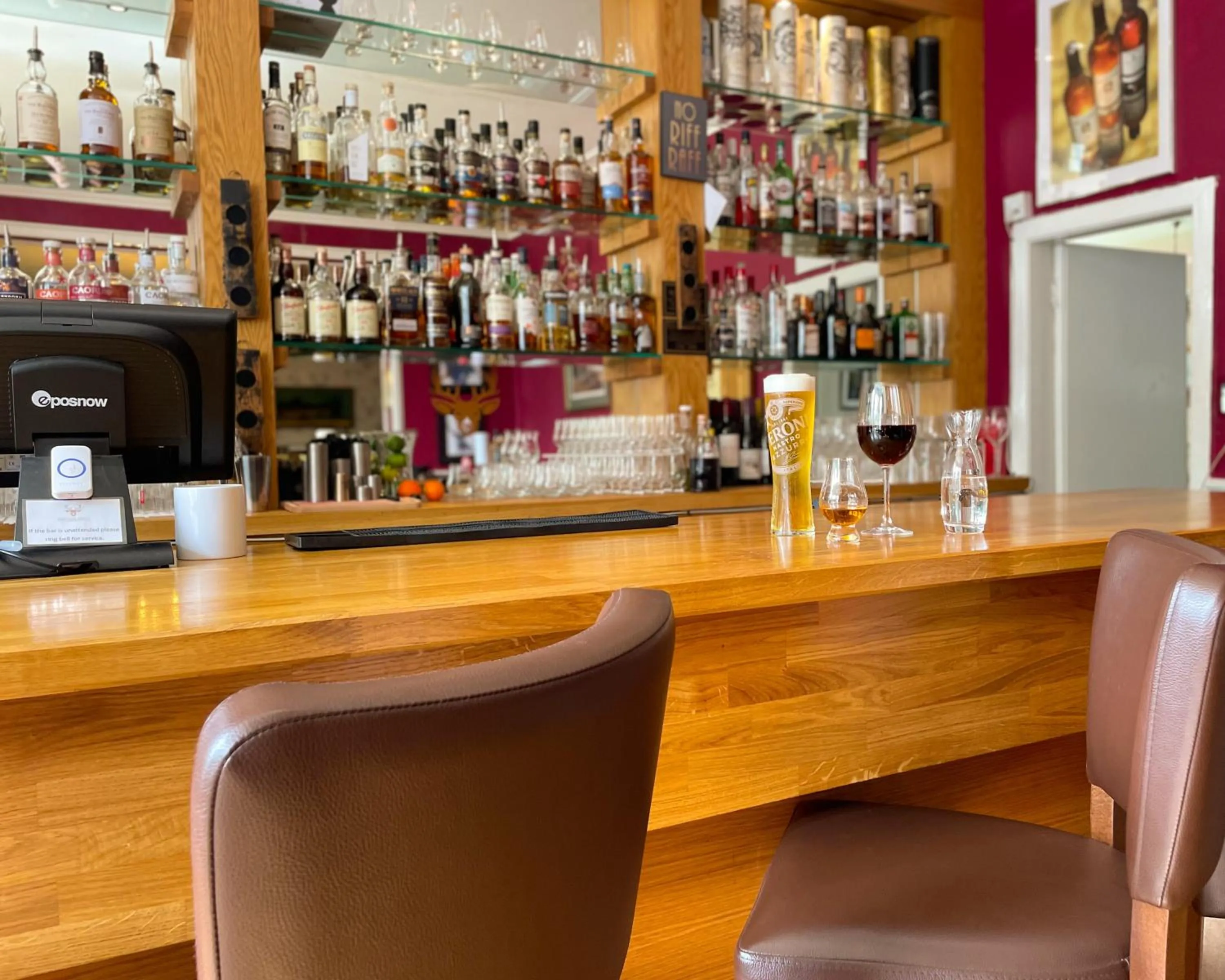 Food and drinks in The Speyside Hotel and Restaurant