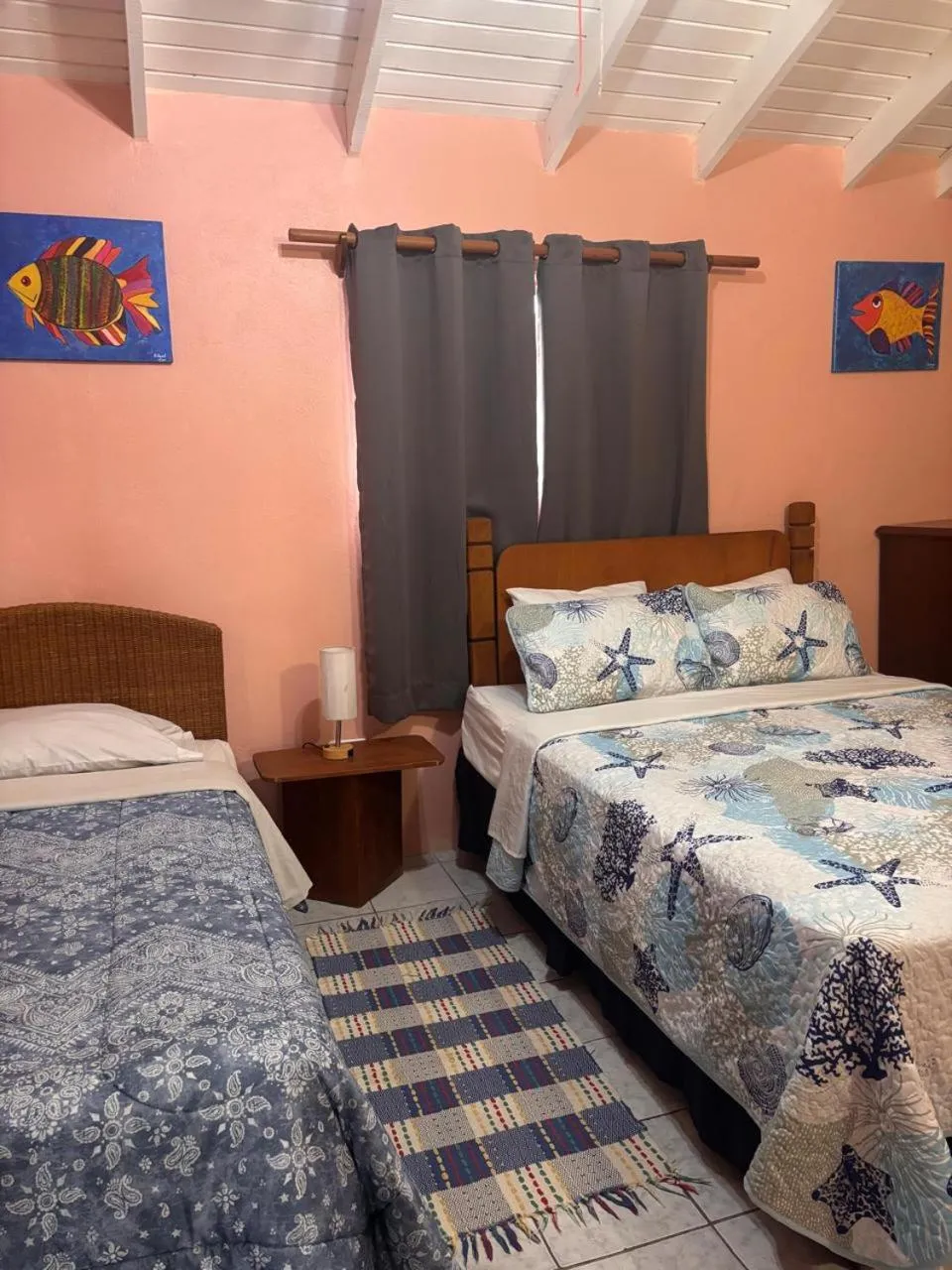 Bed in Ellen Bay Cottages