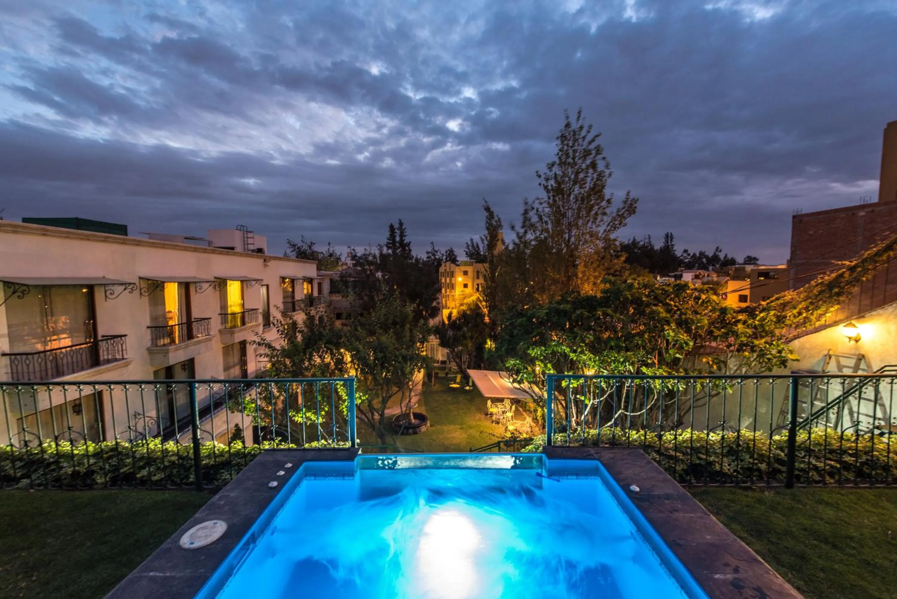 Garden view in Hotel Boutique Villa Elisa