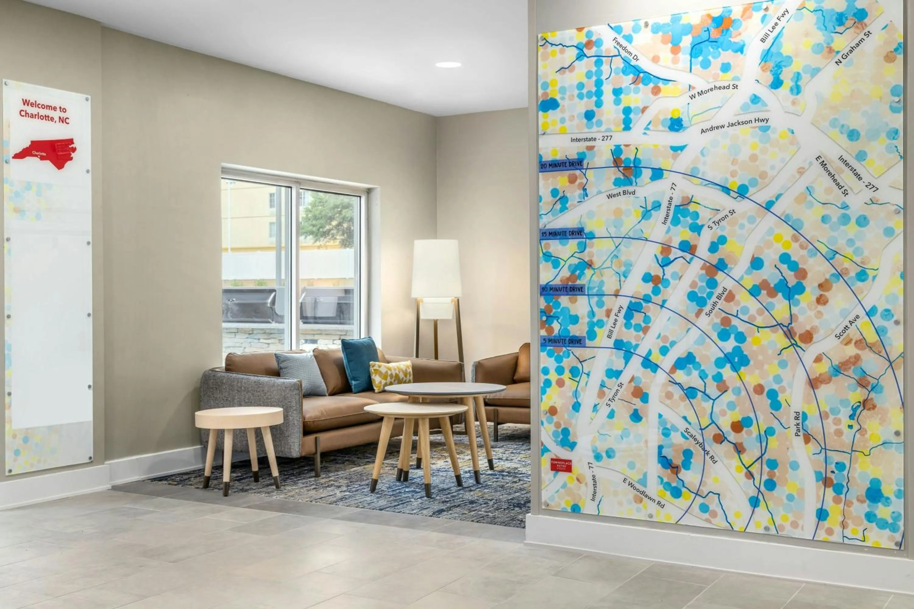 View (from property/room) in TownePlace Suites by Marriott Charlotte LoSo Airport