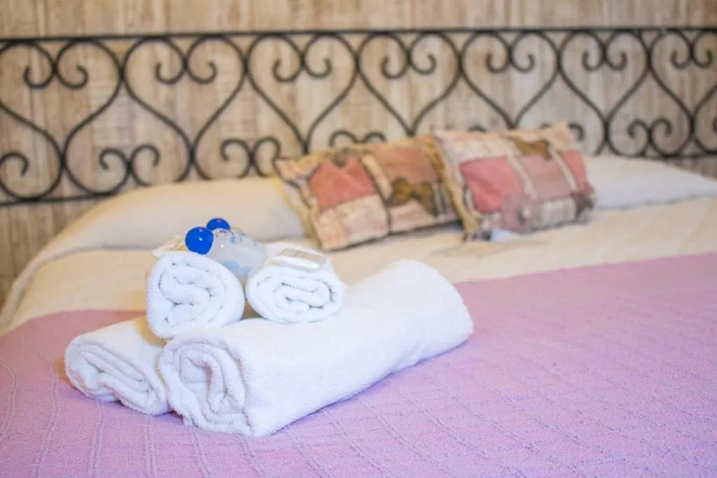 Bed in Pousada Hospedaria da Villa