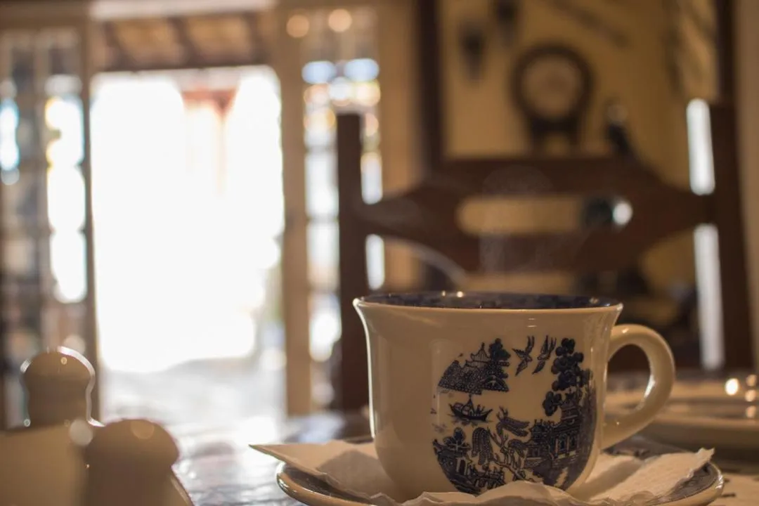 Buffet breakfast in Pousada Hospedaria da Villa